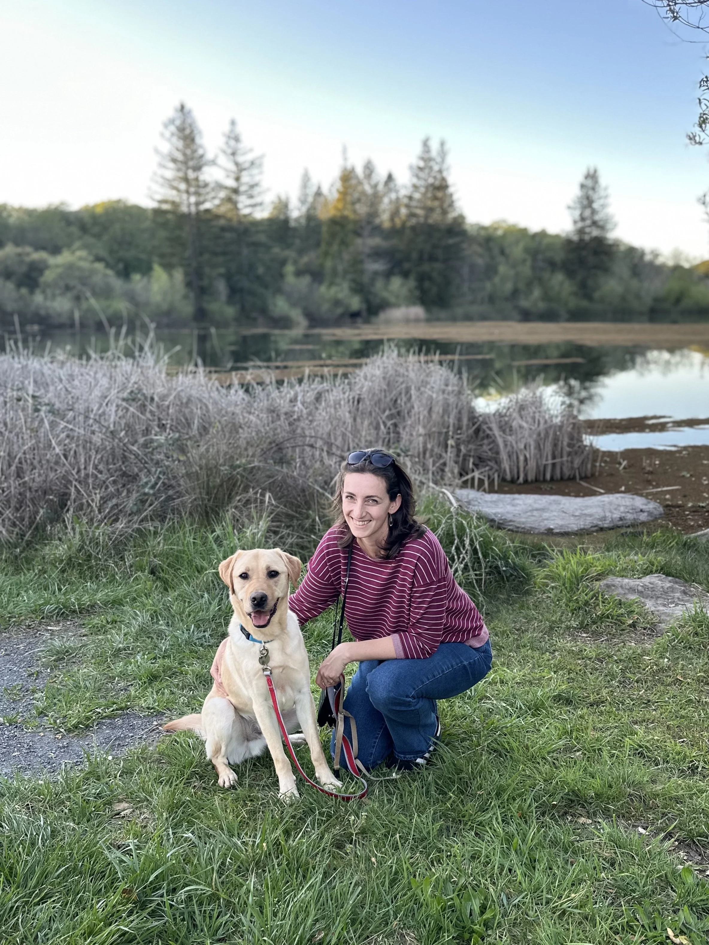 Sarah Leighton with Zephyr