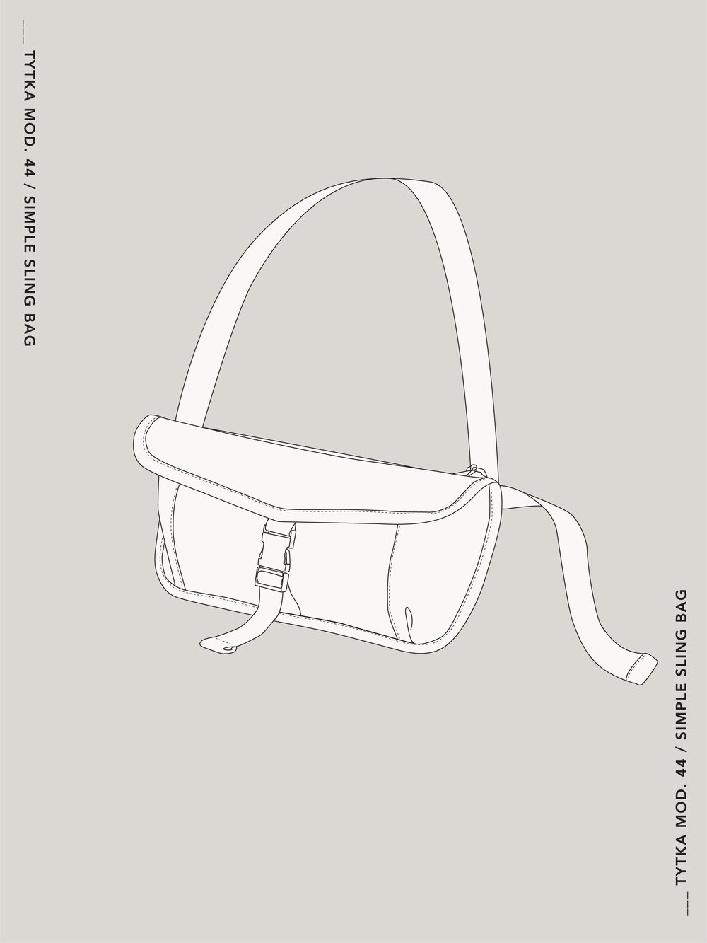 Simple Sling Bag PDF PATTERN — TYTKA Studio