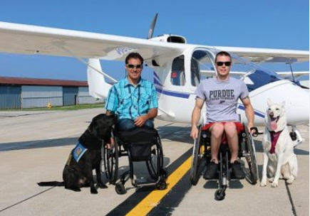Able Flight’s mission is to offer people with disabilities a unique way to challenge themselves through flight and aviation career training, and by doing so, to gain greater self-confidence and self-reliance.