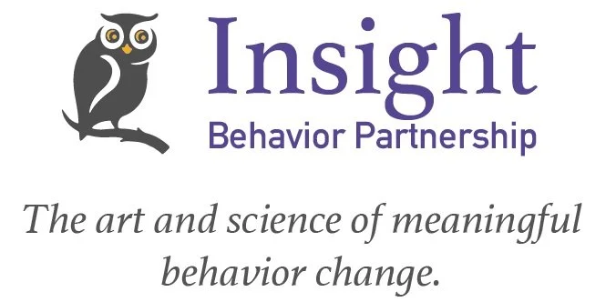 Insight behavior Partnership logo with text below saying The art and science of meaningful behavior change.