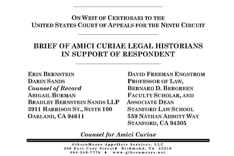 BBS Files Supreme Court Amicus Brief in Prosperity v. Bonta