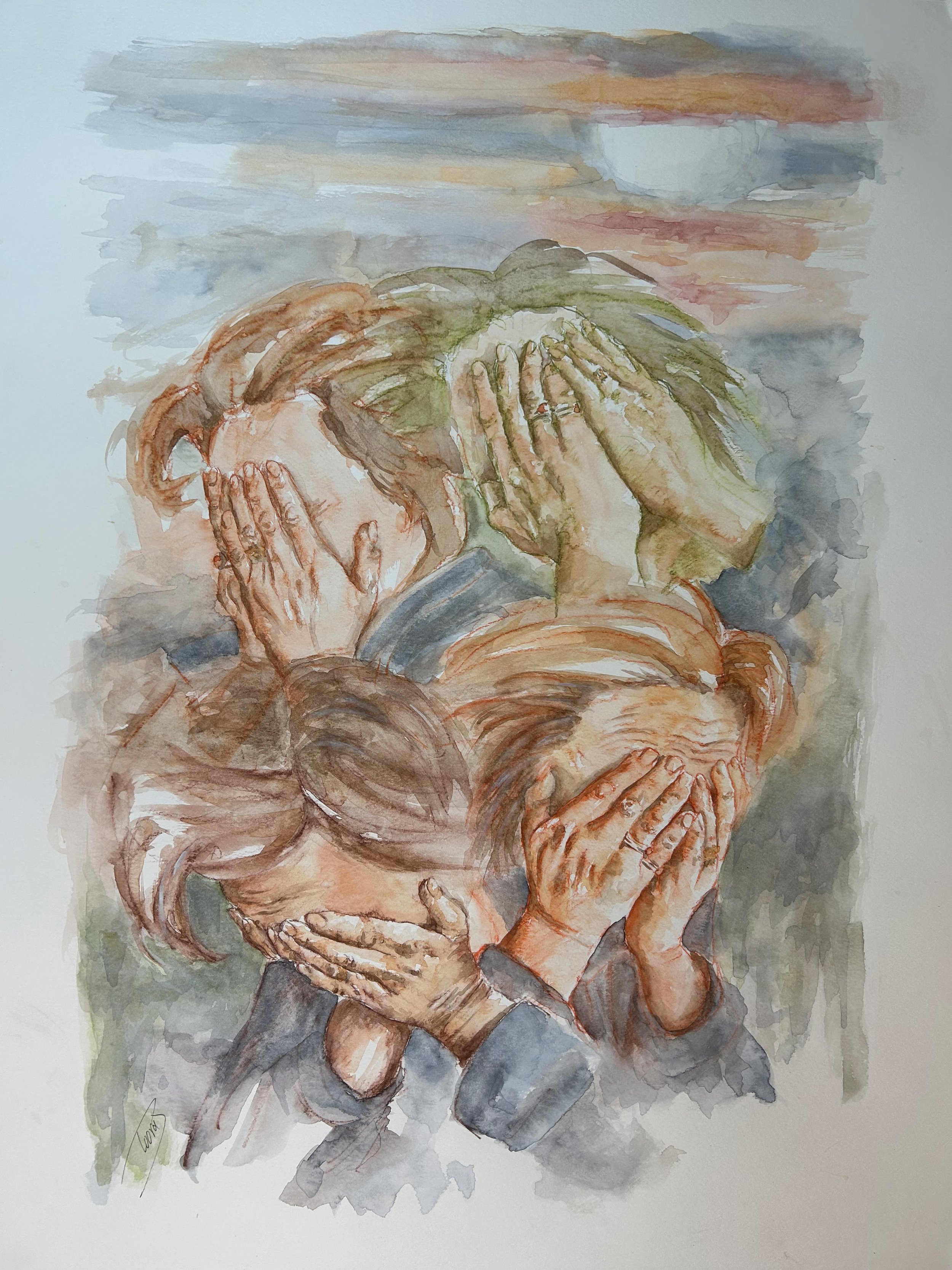 Spring of Tears (Watercolor)   22x30    2026