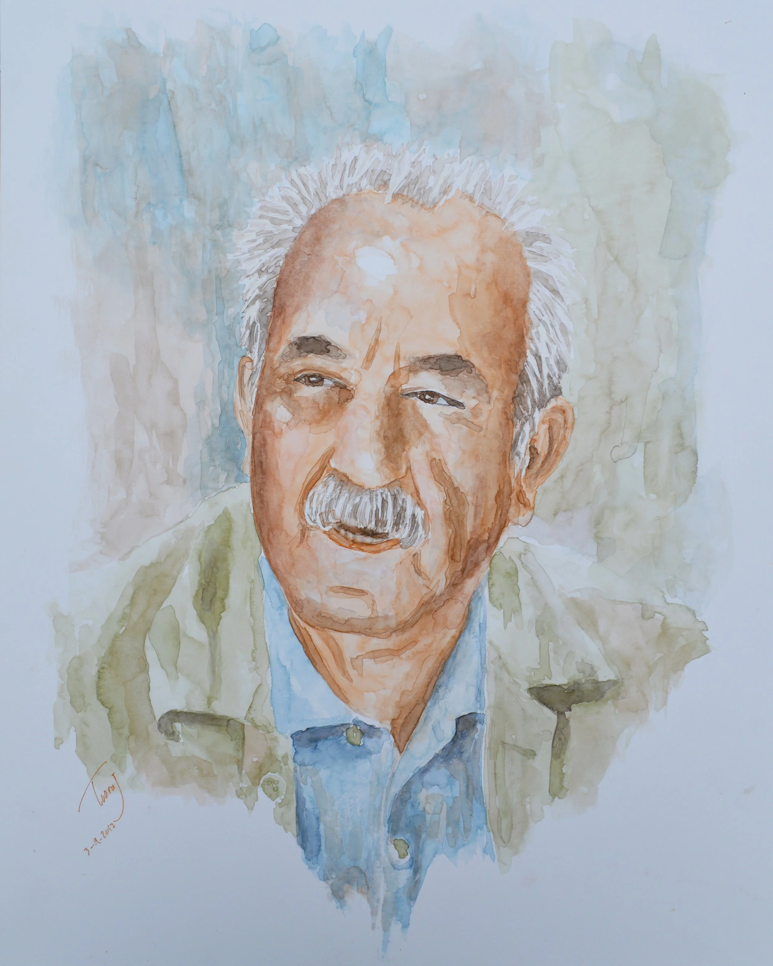 M. Khosroshahi (Watercolor)   14x20   2010