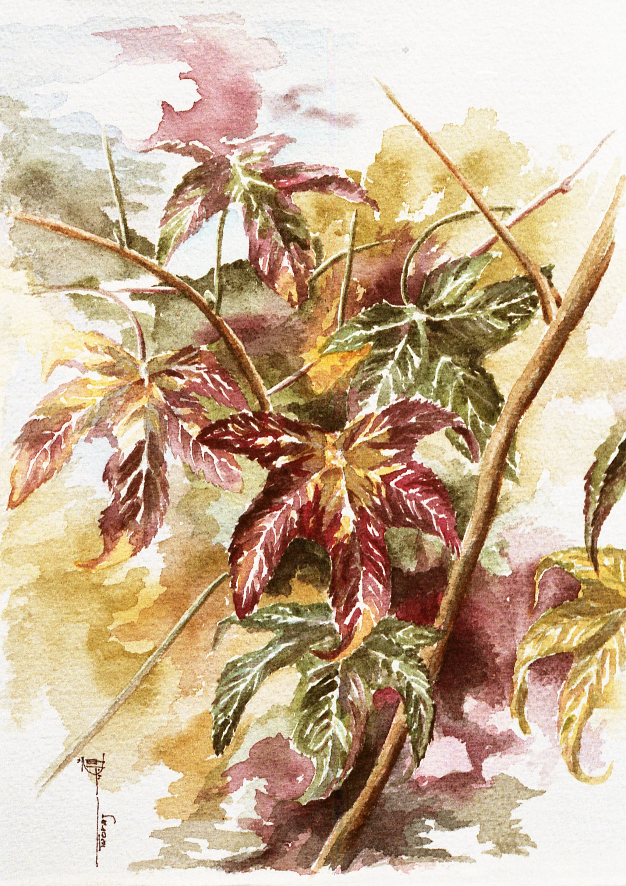 Time of Change (Watercolor)      12x18      1983