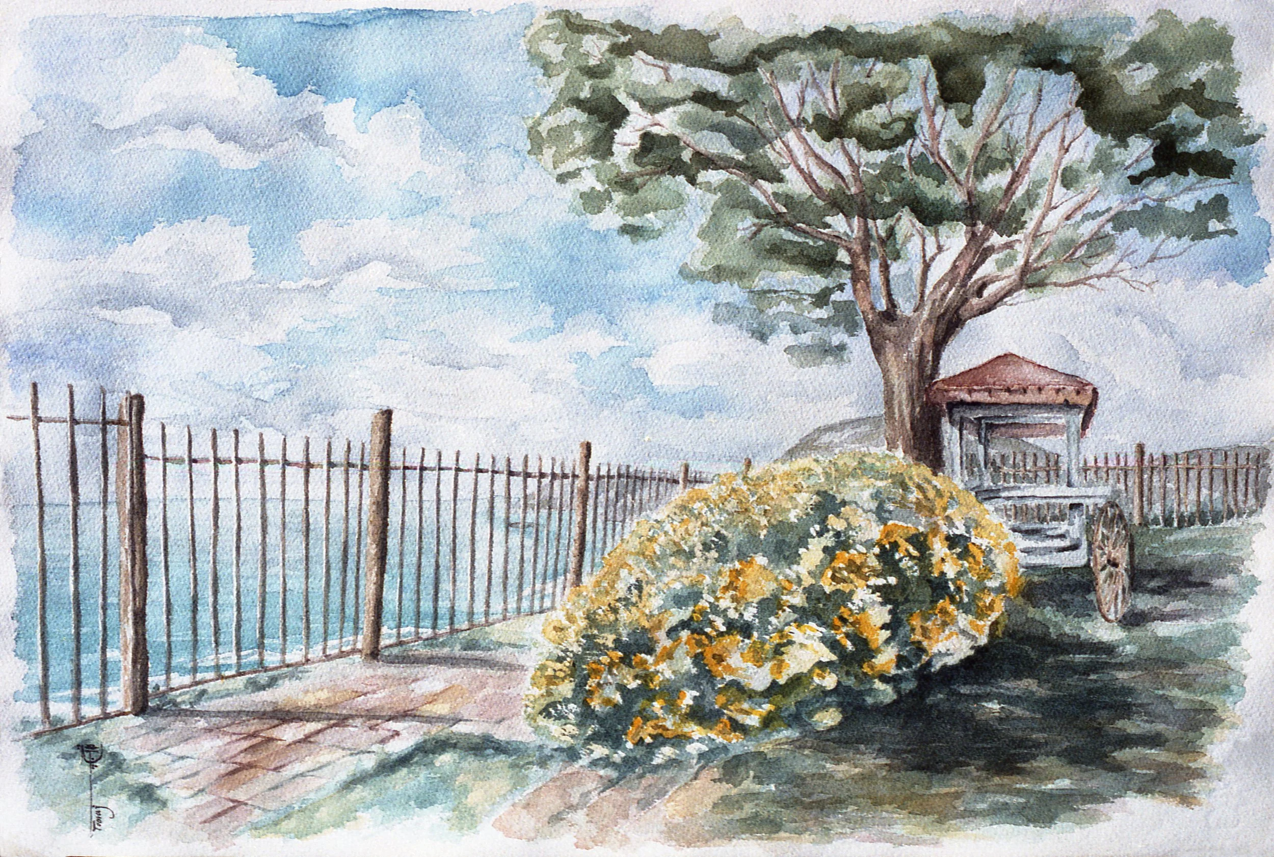 Laguna Beach (Watercolor)   18x24   1989