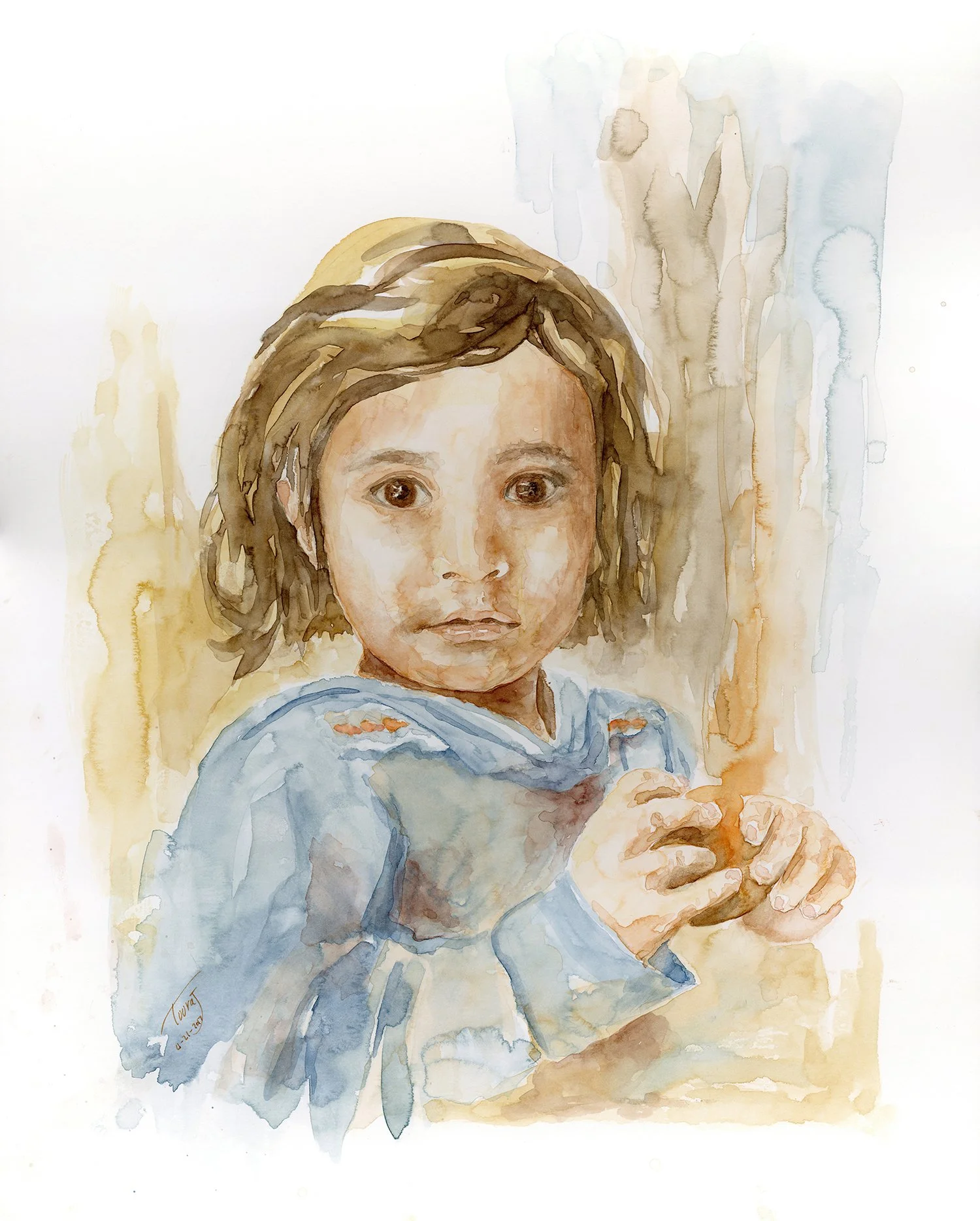 Look (Watercolor)    16x20     2016