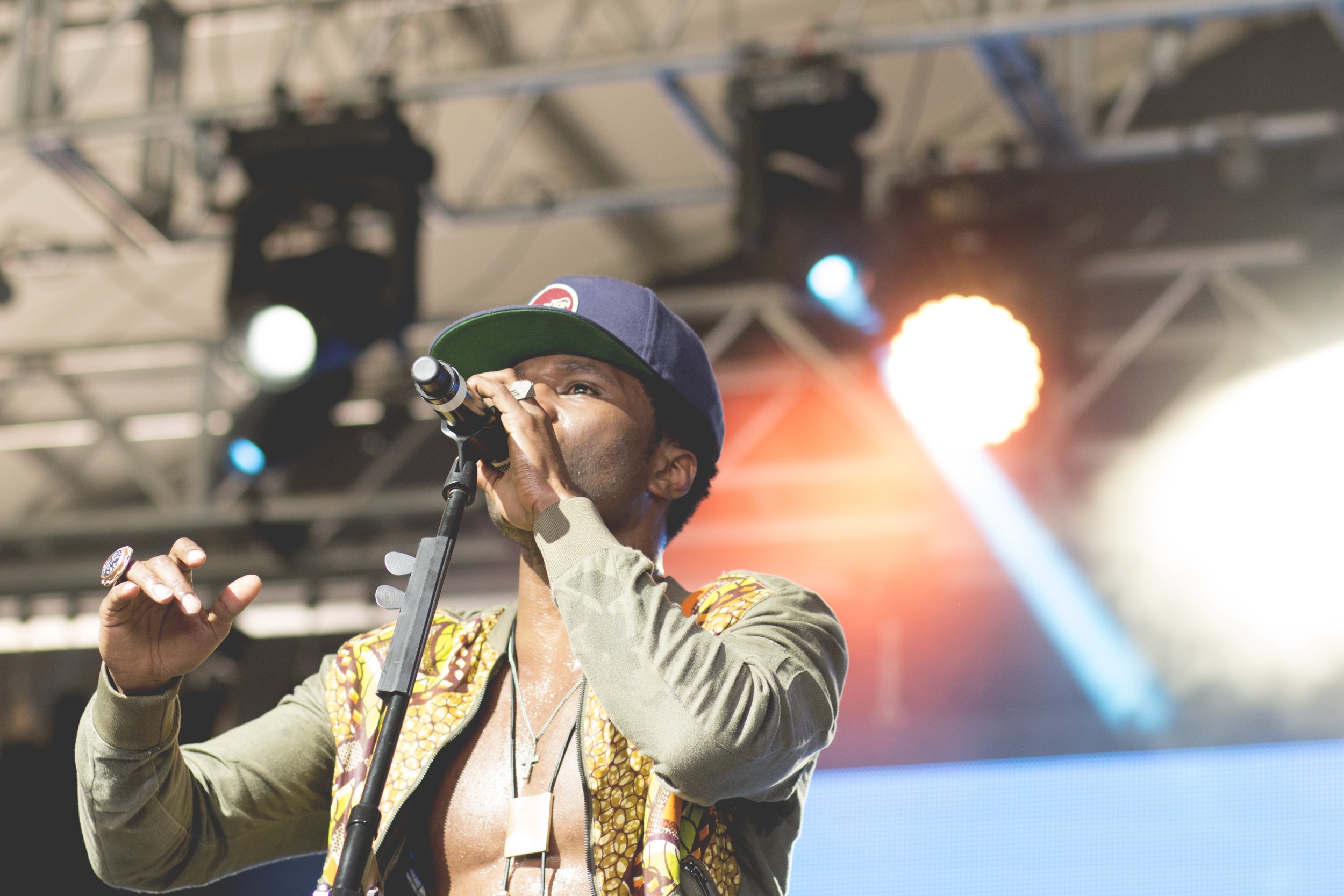 Roman GianArthur performs at Bonnaroo