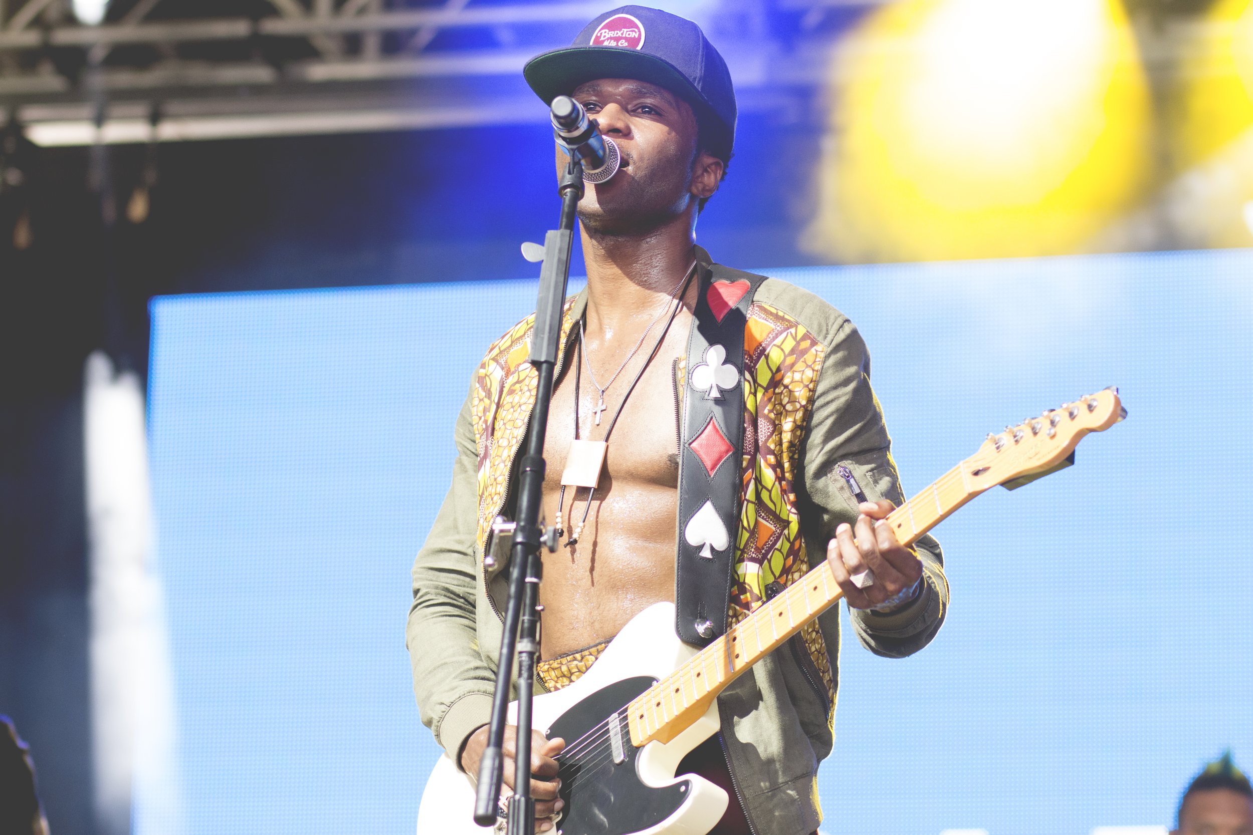 Roman GianArthur performs at Bonnaroo