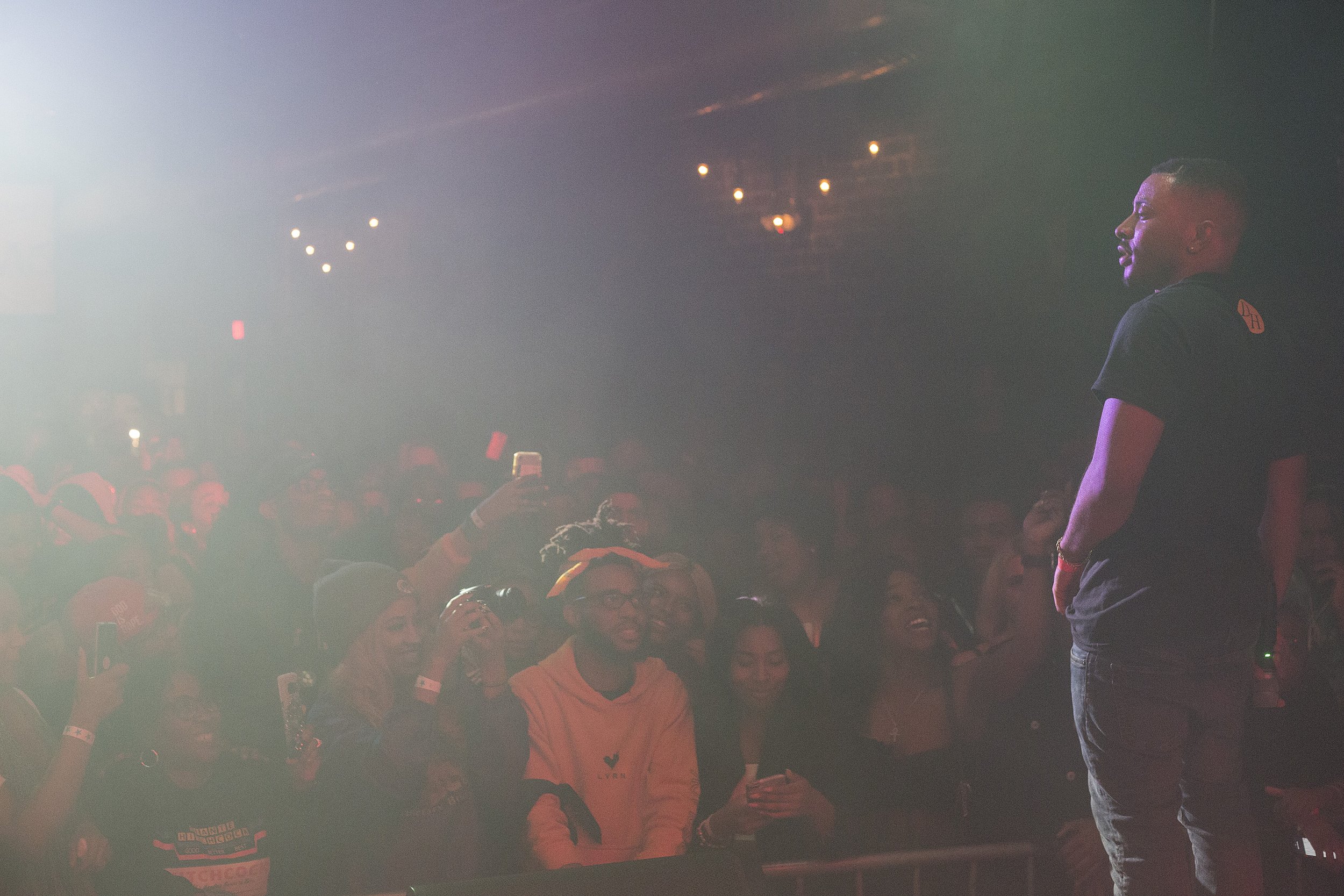 Deante' Hitchcock performs at Aisle 5