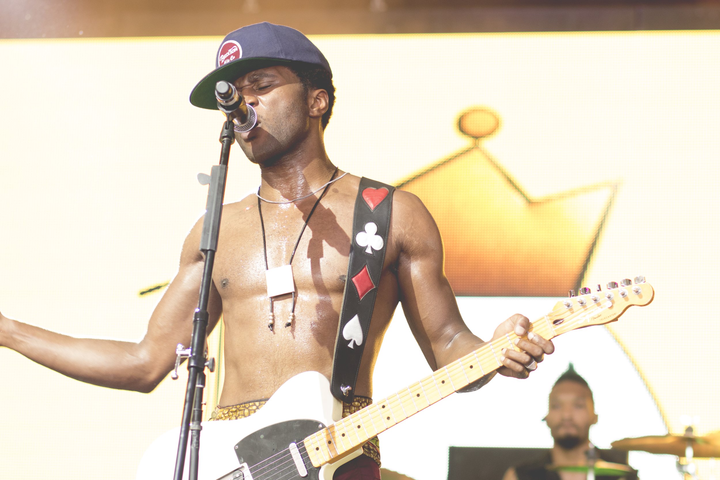 Roman GianArthur performs at Bonnaroo