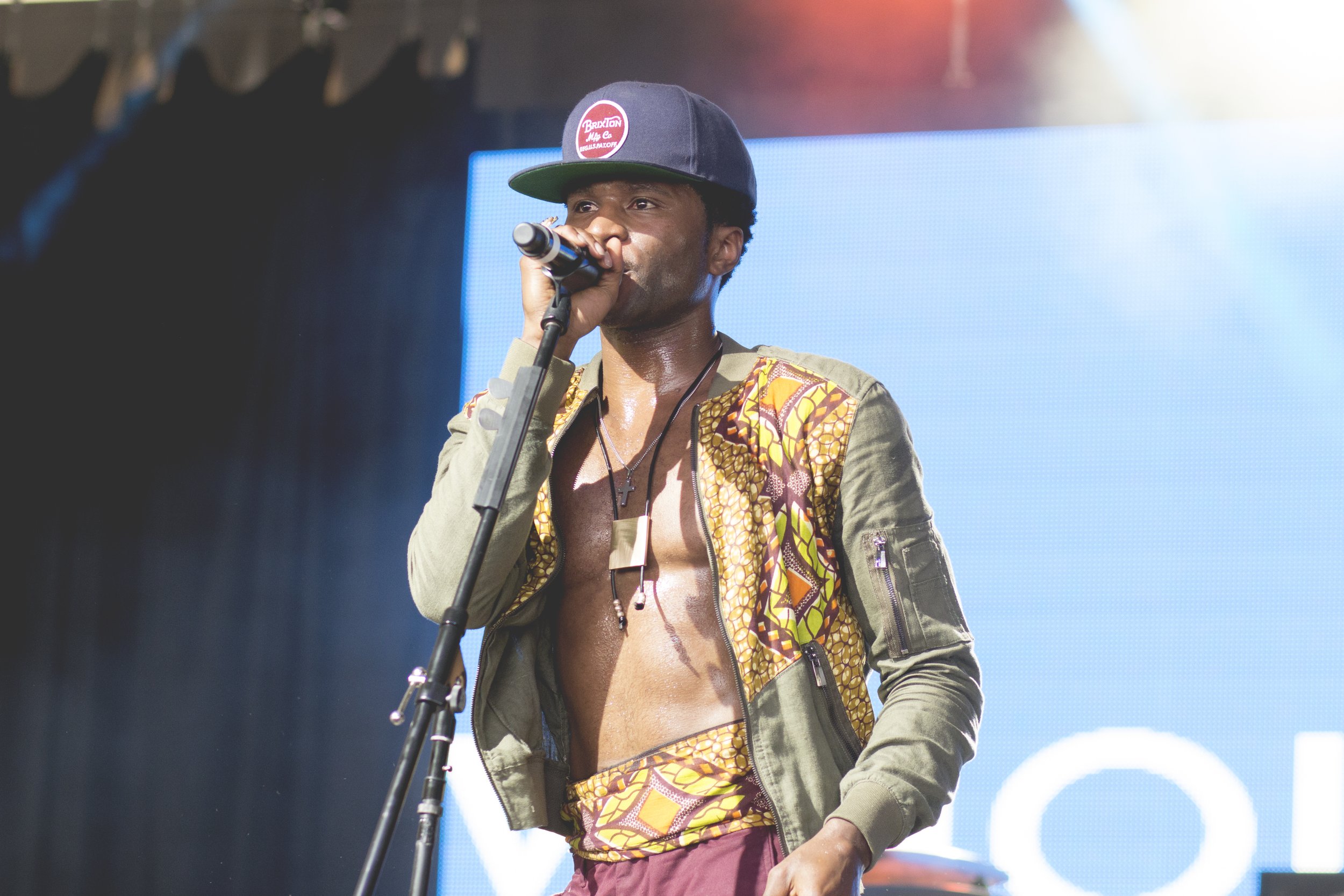 Roman GianArthur performs at Bonnaroo
