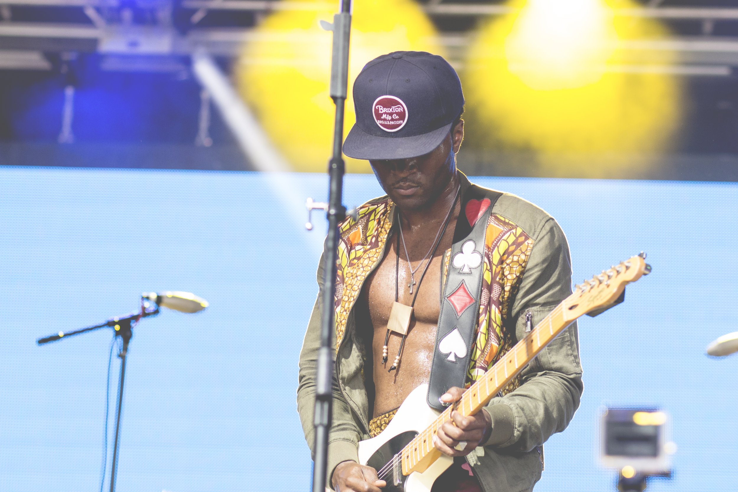 Roman GianArthur performs at Bonnaroo