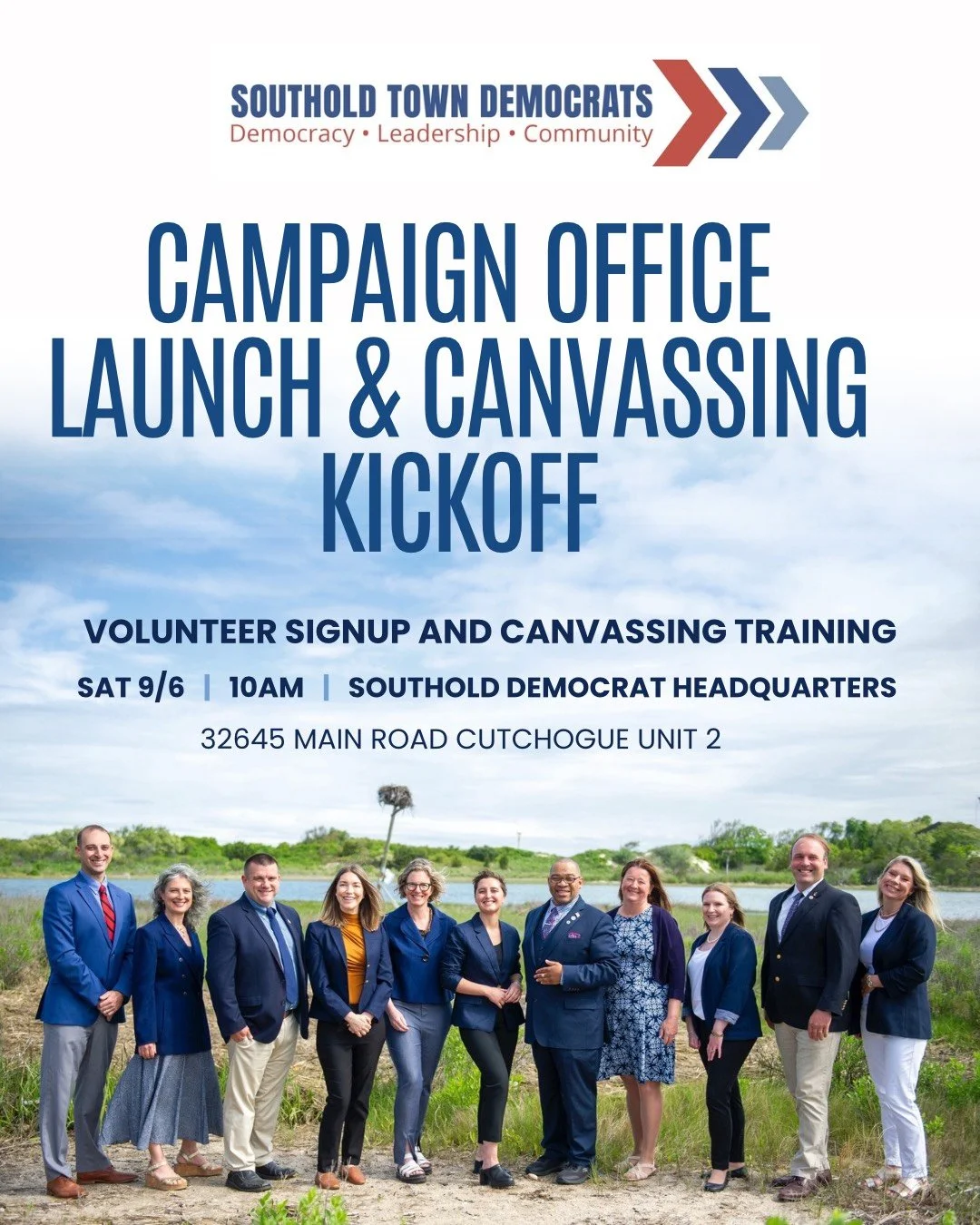 Campaign HQ Launch & Volunteer Update