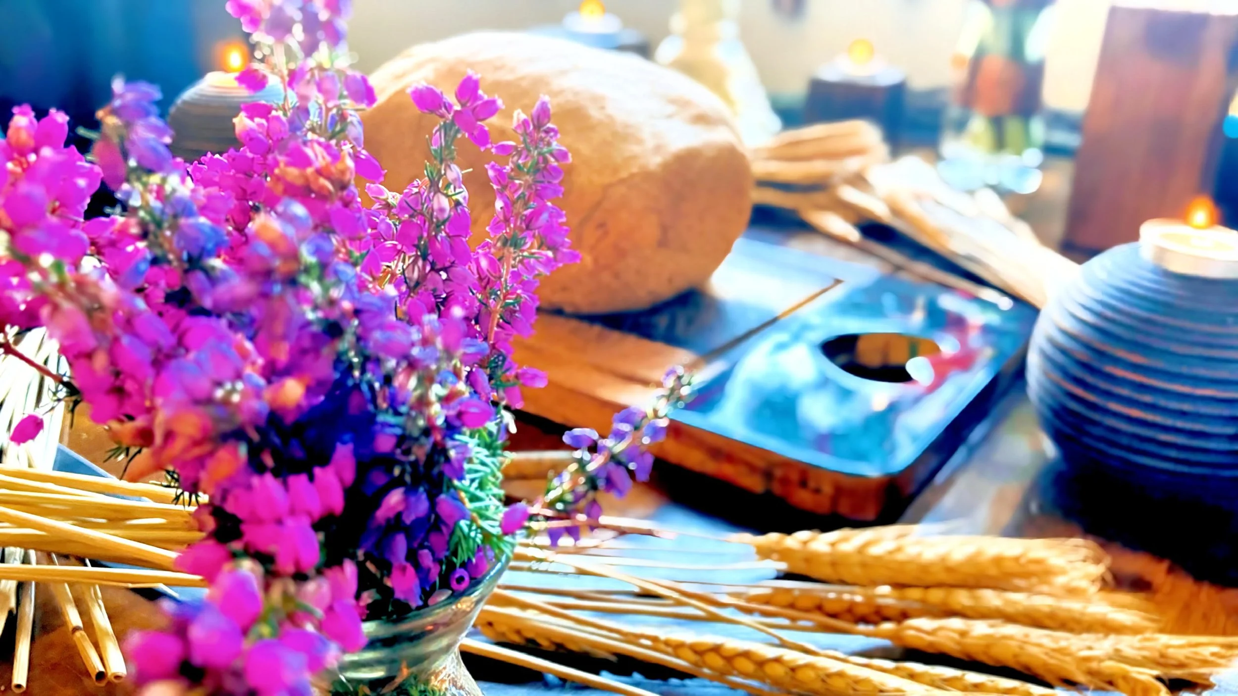 Online womens circle and the altar for lammas