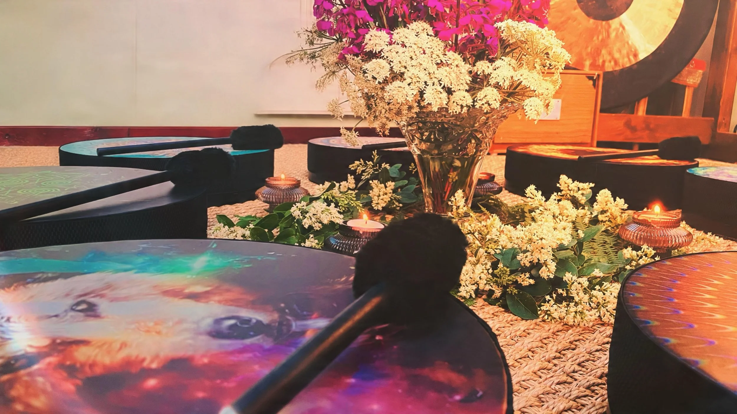 ceremonial drum circle in Bristol for women
