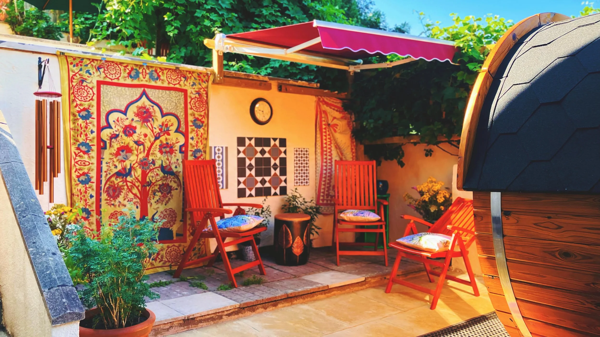 womens circle rest retreat Bristol private garden