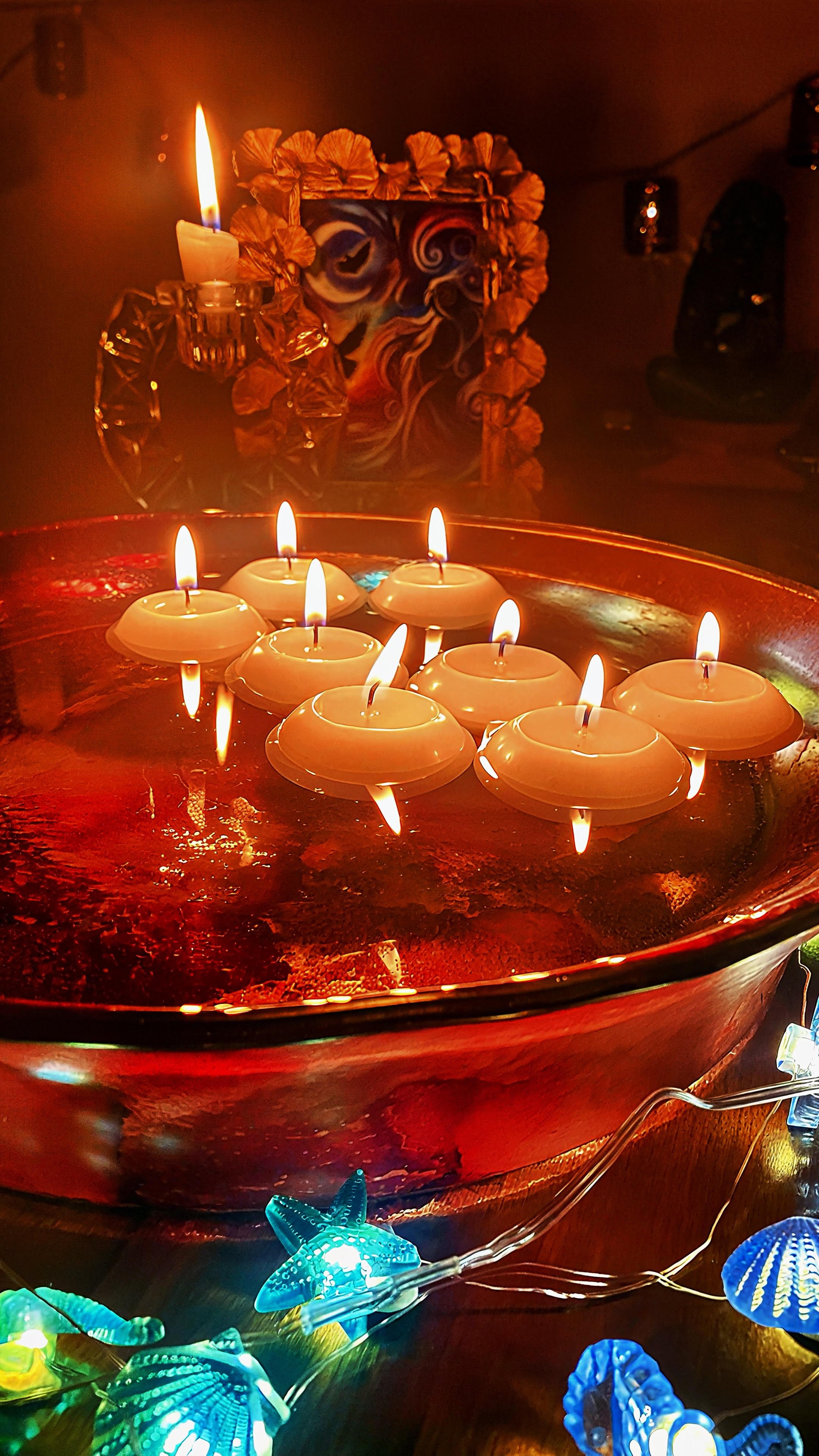 ritual and ceremony at women's circle in Bristol