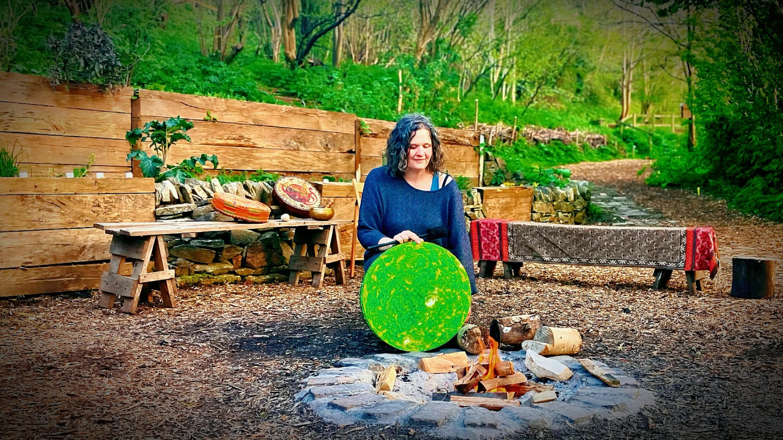 womens healing circle in Bristol in nature