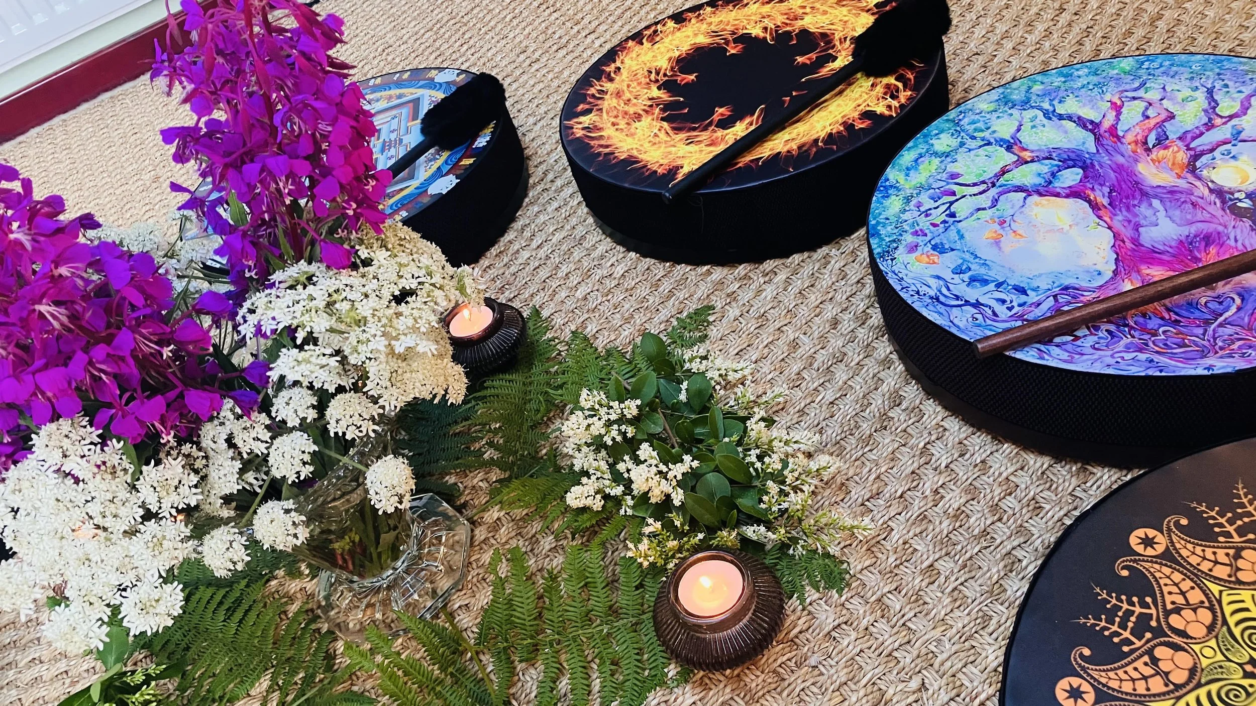 a women's threshold ceremony for chronic pain