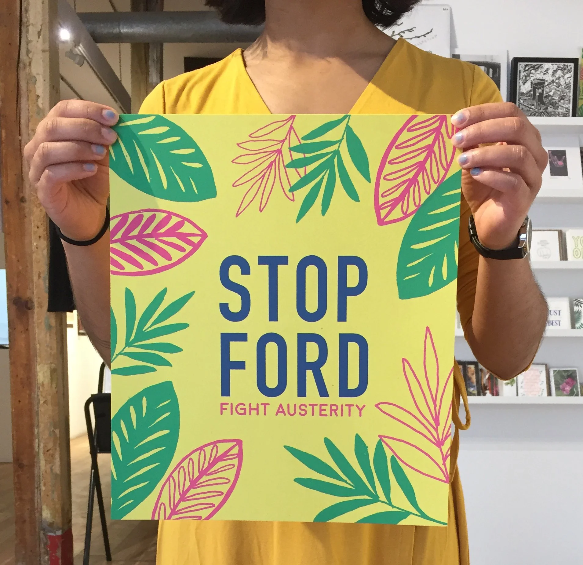 Stop Ford (2019)
Screenprint