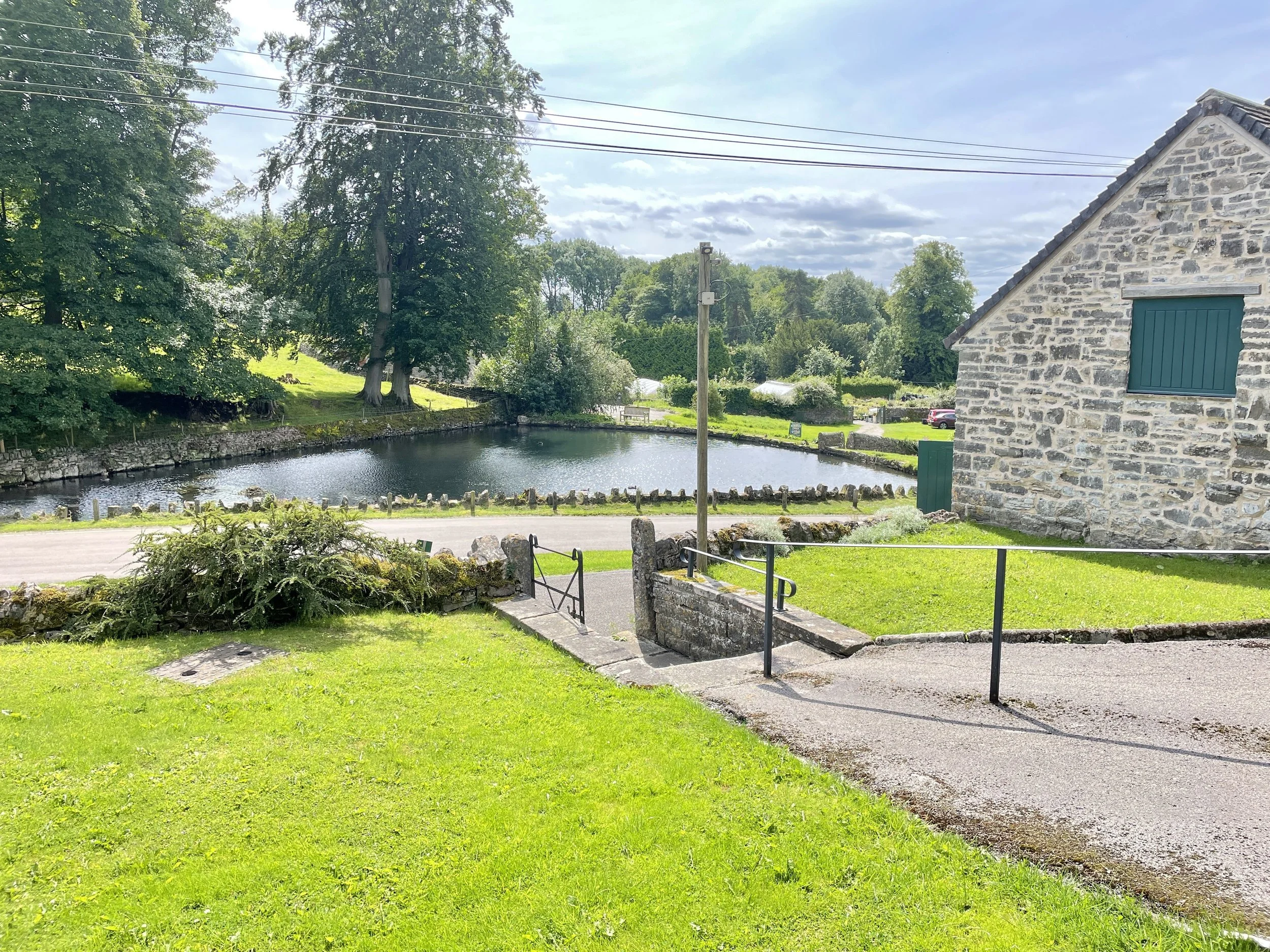 View from Tissington Village Hall
