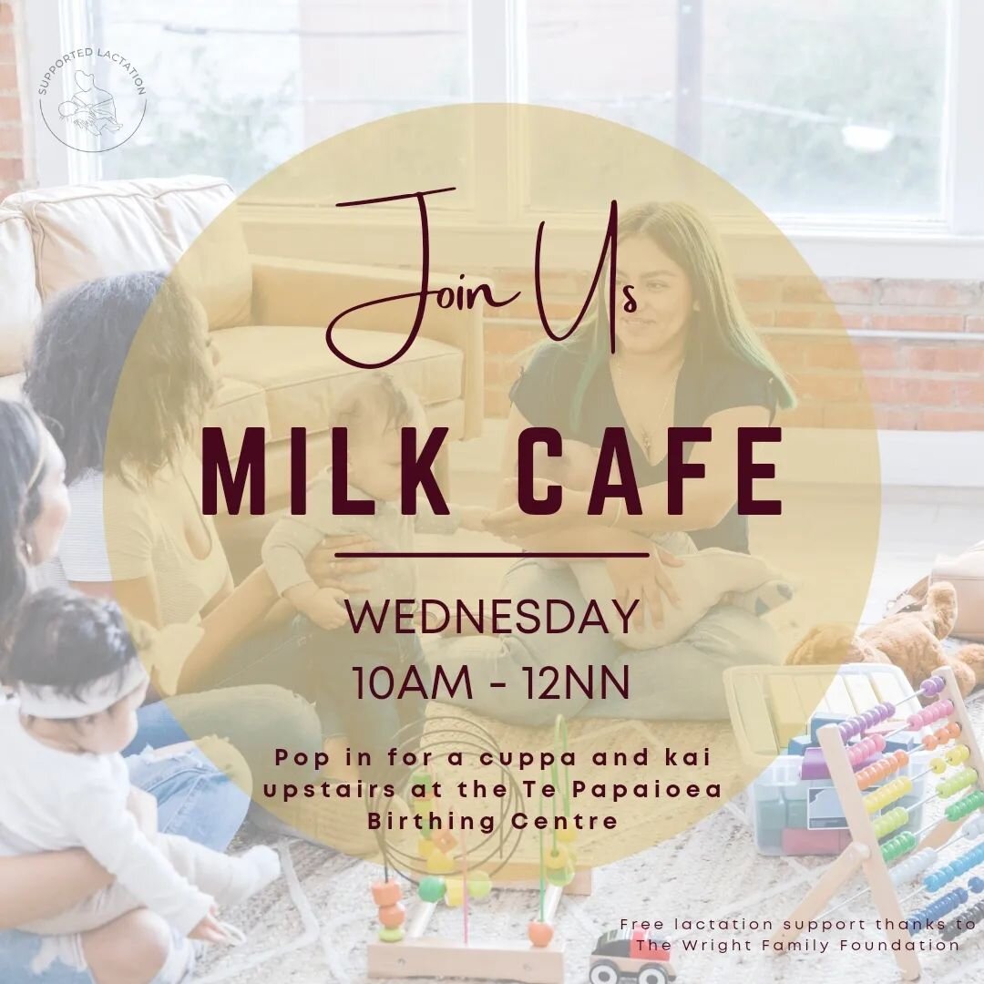 Milk Caf&eacute; is on tomorrow!
You don't have to be in need of any help, you can still pop in for some company and kai!

I'll have toys for those older babes and some yummy treats 🍬☕️🍰

#MilkCafe #LactationSupport #YourVillage #KaiAndKōrero #Brea