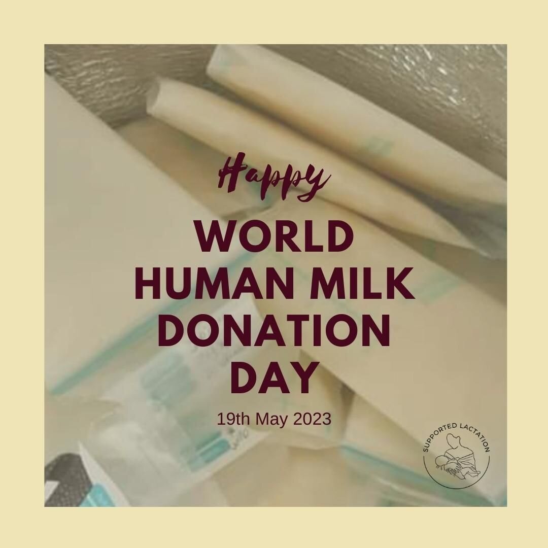 Happy World Human Milk Donation Day!

A day to celebrate and spread awareness about milk donation and giving people options. 

I always wished I knew more about using donor milk with my first and so when I had my second pēpi, I loved being a milk don