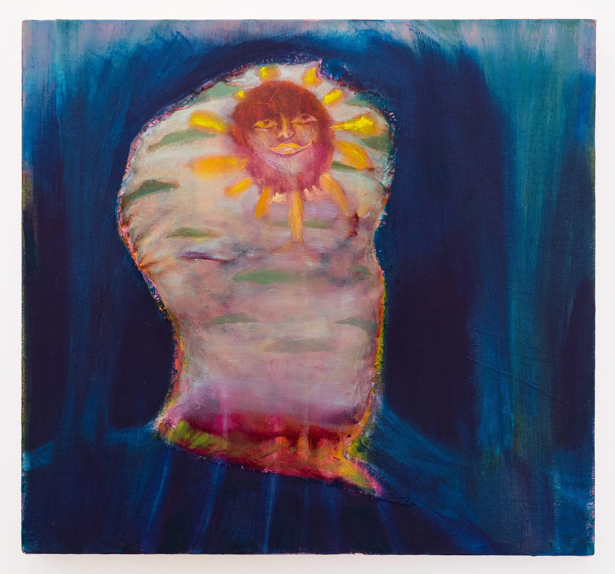 The Sun was Always with Him, oil, polyfill on canvas