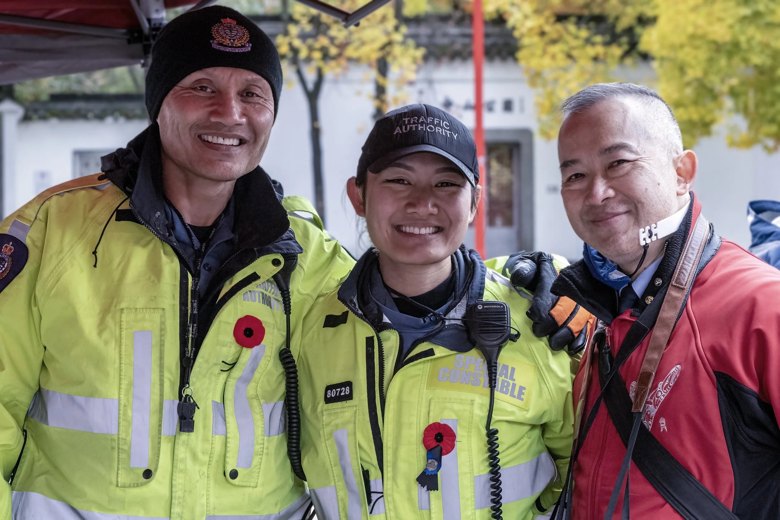 Left and Center - Father and Daughter