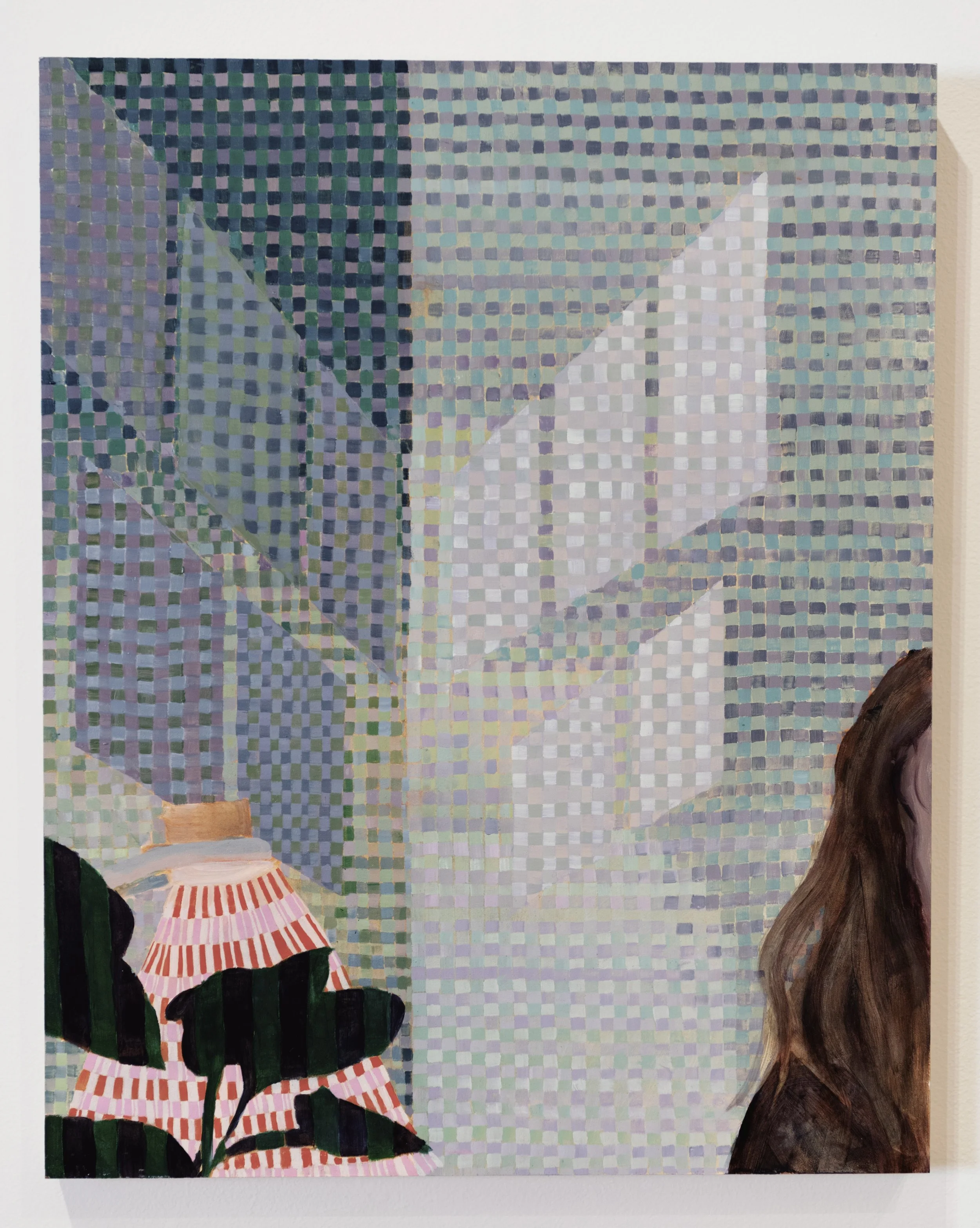 Mid Yawn, oil on panel, 16 x 20 in