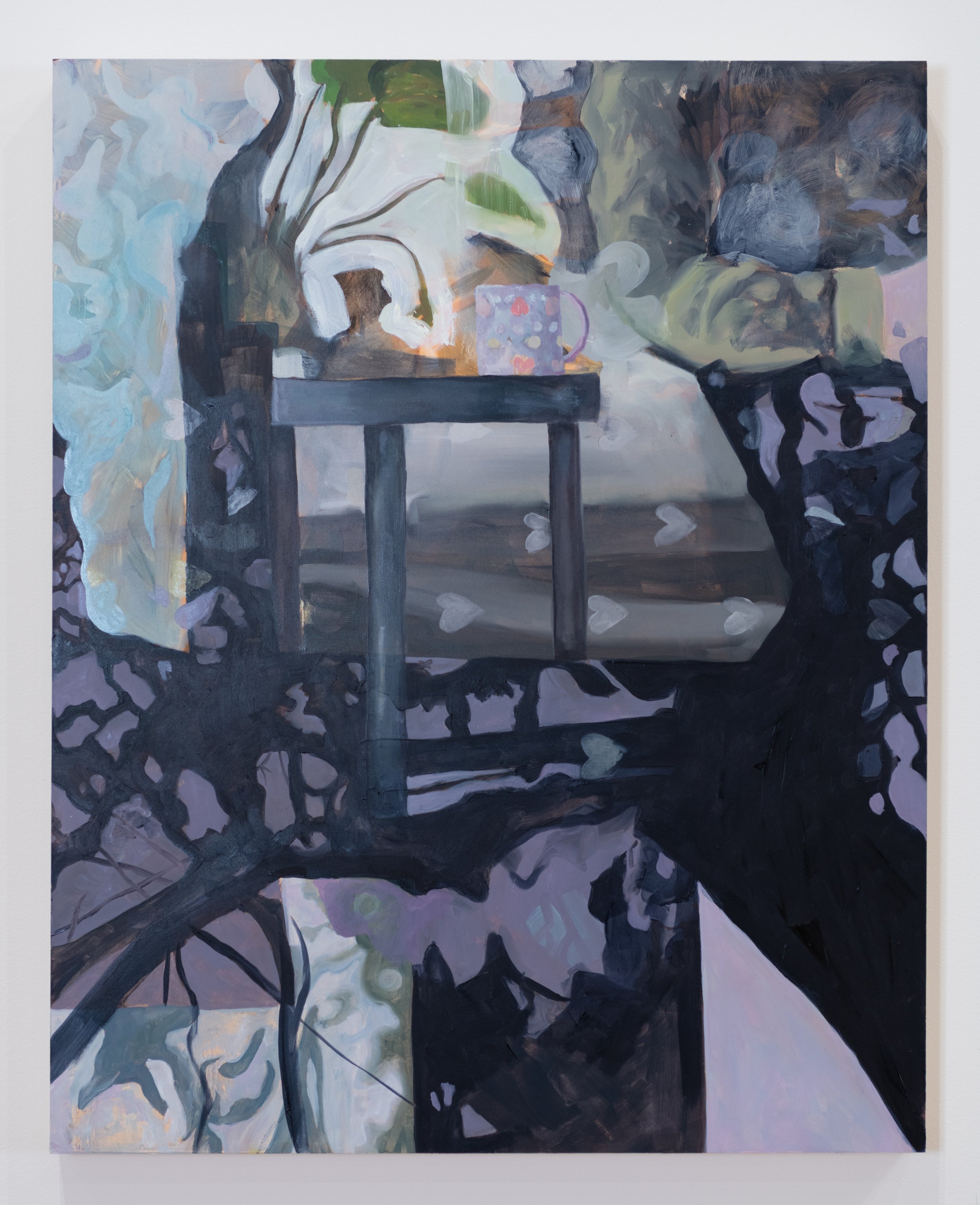 Milk, oil on panel 24 x 30 in