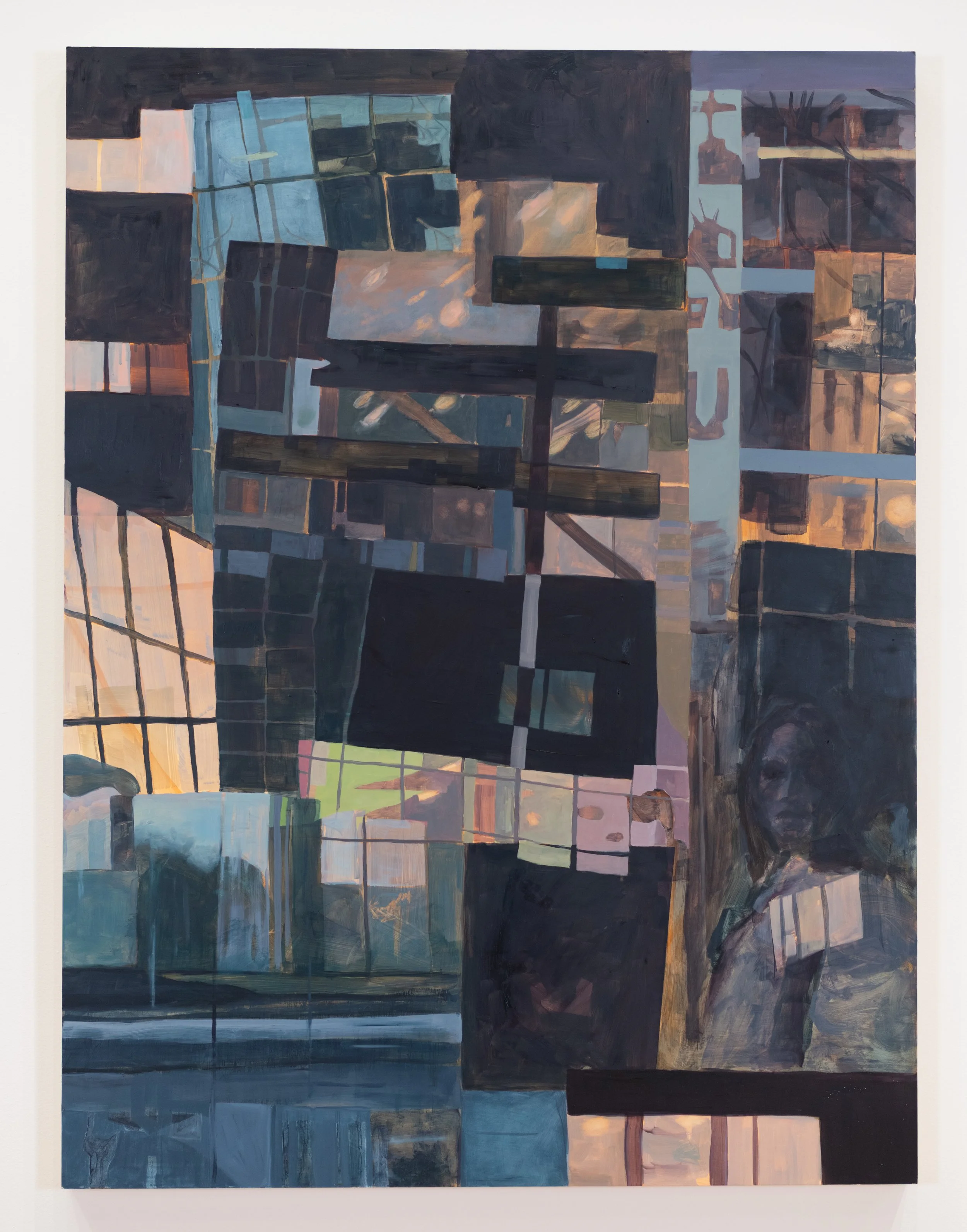 oil on panel, 36 x 48 in