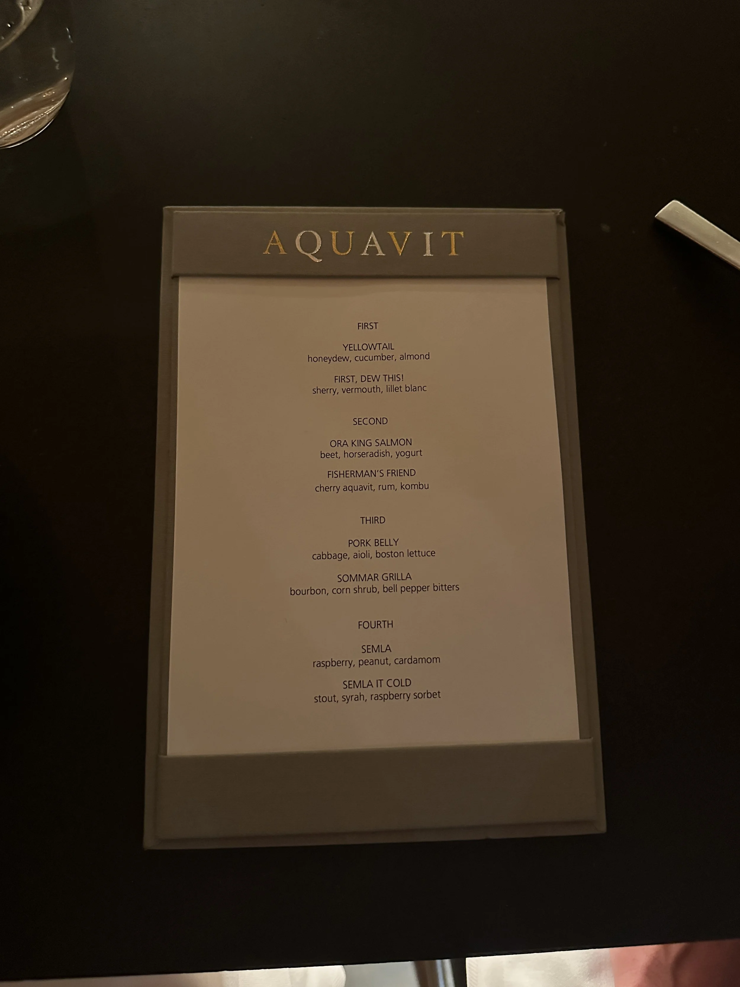 Aquavit &amp; Le Crocodile