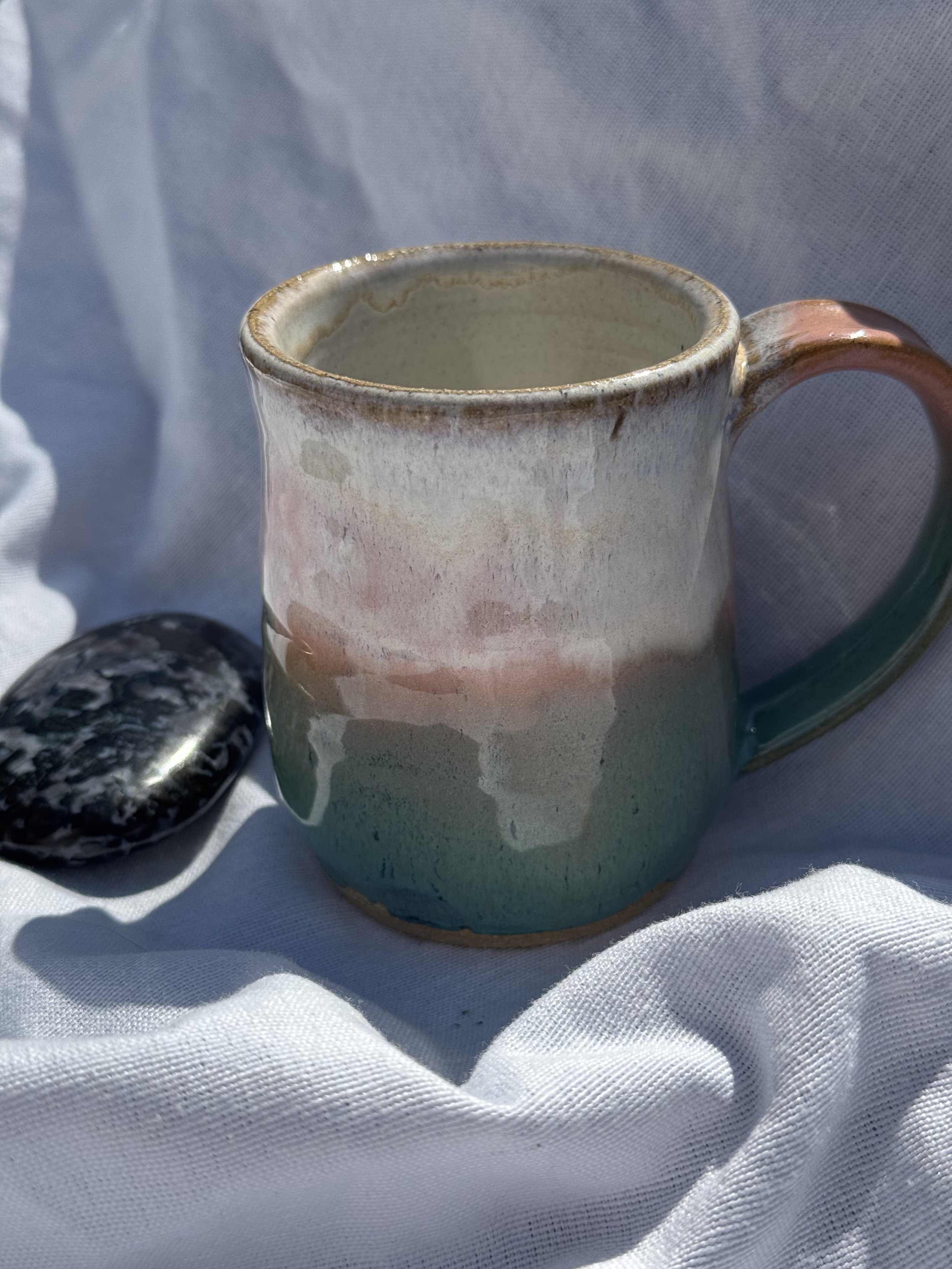 Pink and Teal Mug