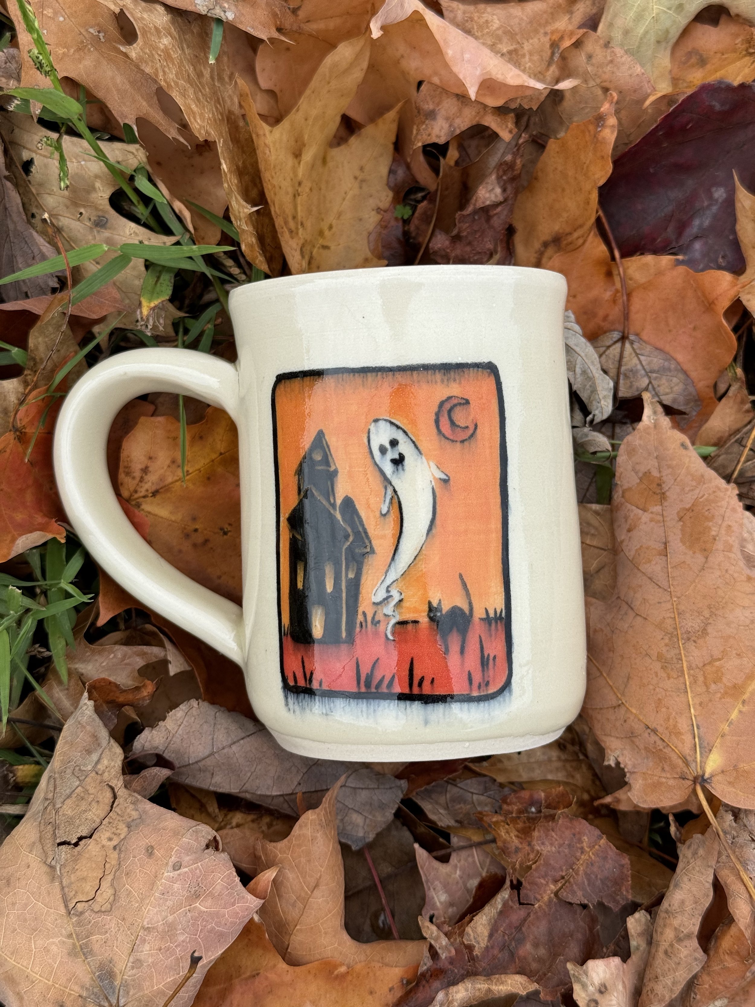Ghost Poster Mug