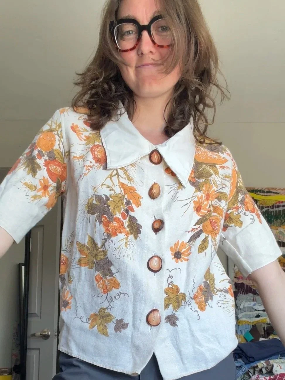 Avocado Pit Button Down