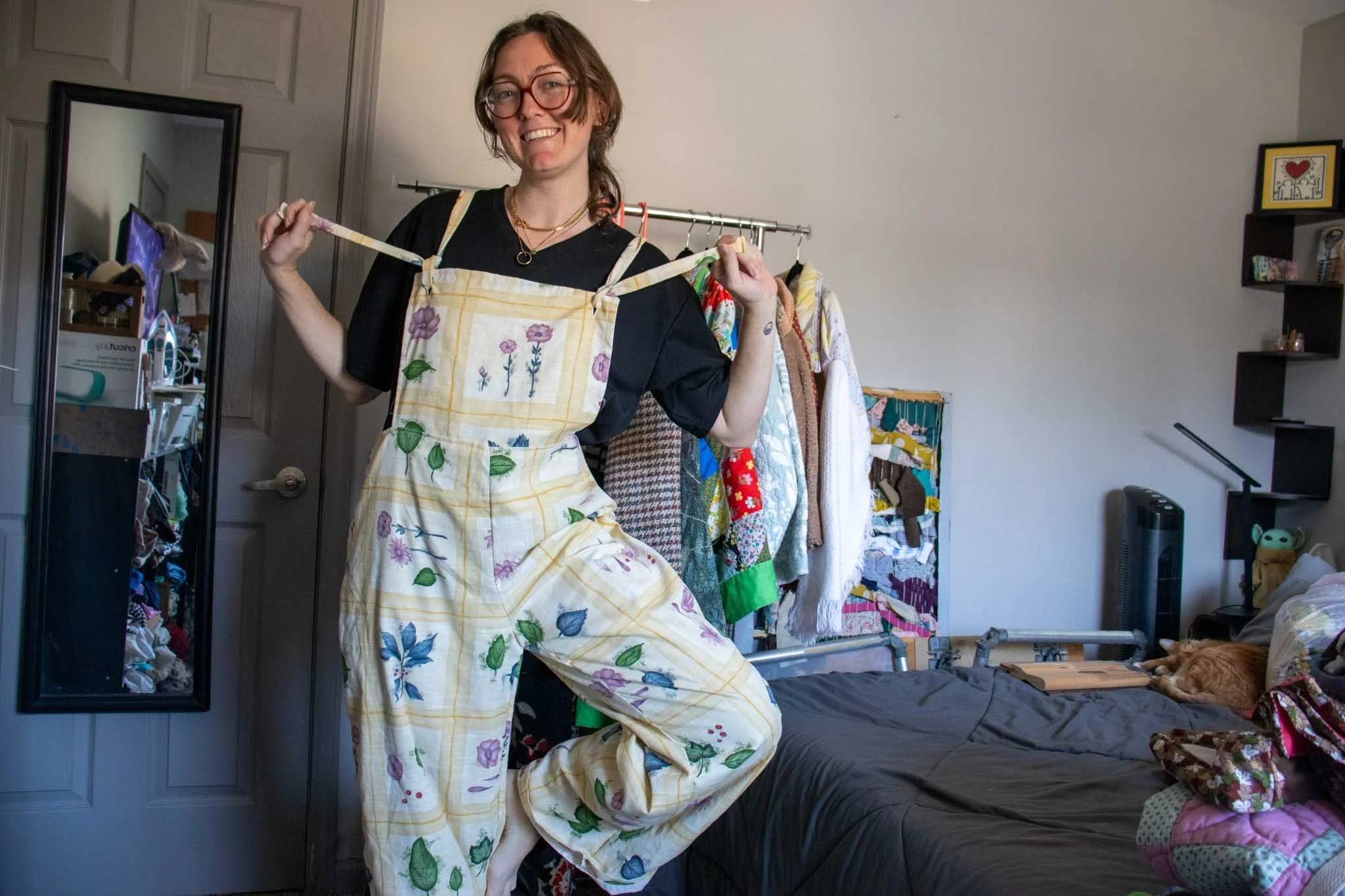 Yellow Garden Overalls