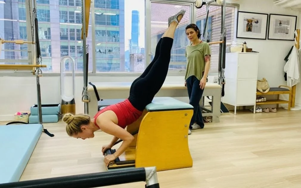 Private lesson, 1-1 at Classical Pilates HK. Authentic Pilates studio