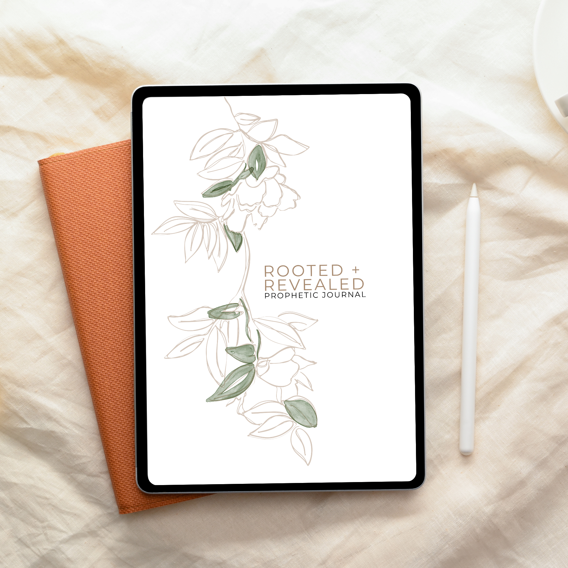 Rooted + Revealed - A Prophetic Journal: Hearing God's Voice, Rooted in His Word and Led by His Spirit