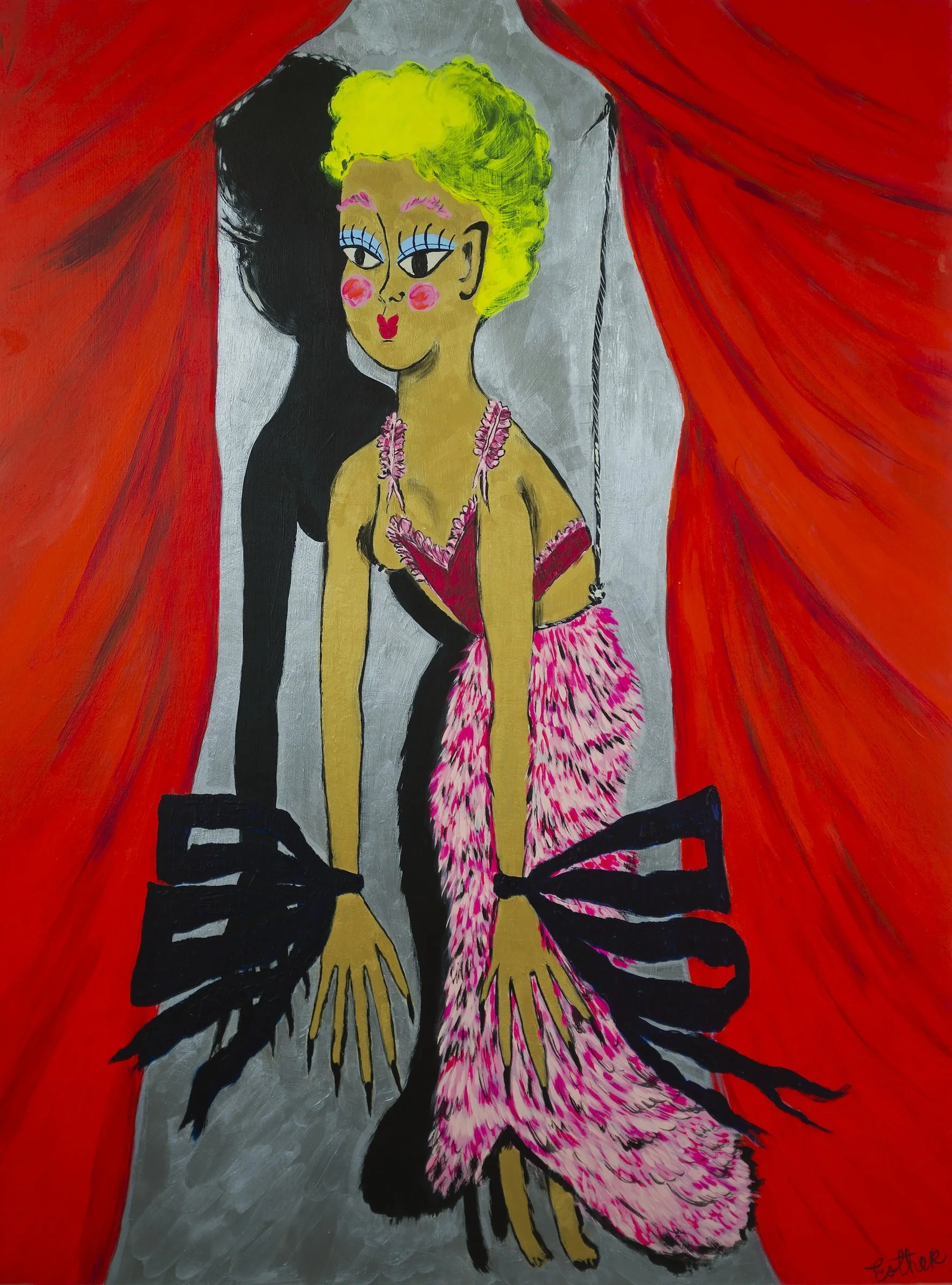 Esther Suzanne Scott
A Star
2026
acrylic on wood panel
30 x 20 inches
$4,800 unframed
click to purchase