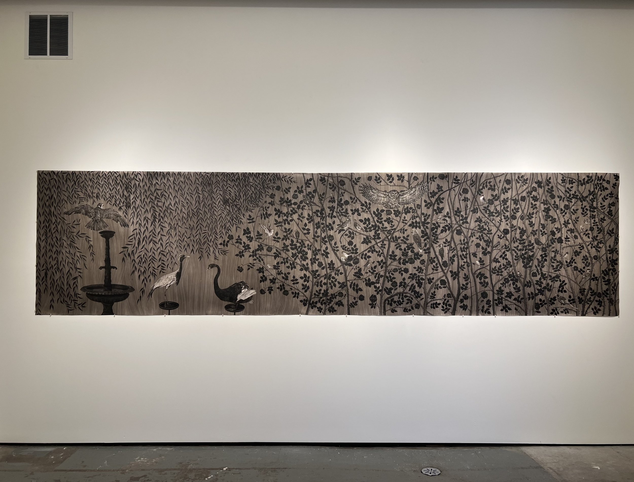 Dana Holst - What's For Dinner - 2023 / Oil on prepared paper, 42 x 170"
$22,000 unframed
