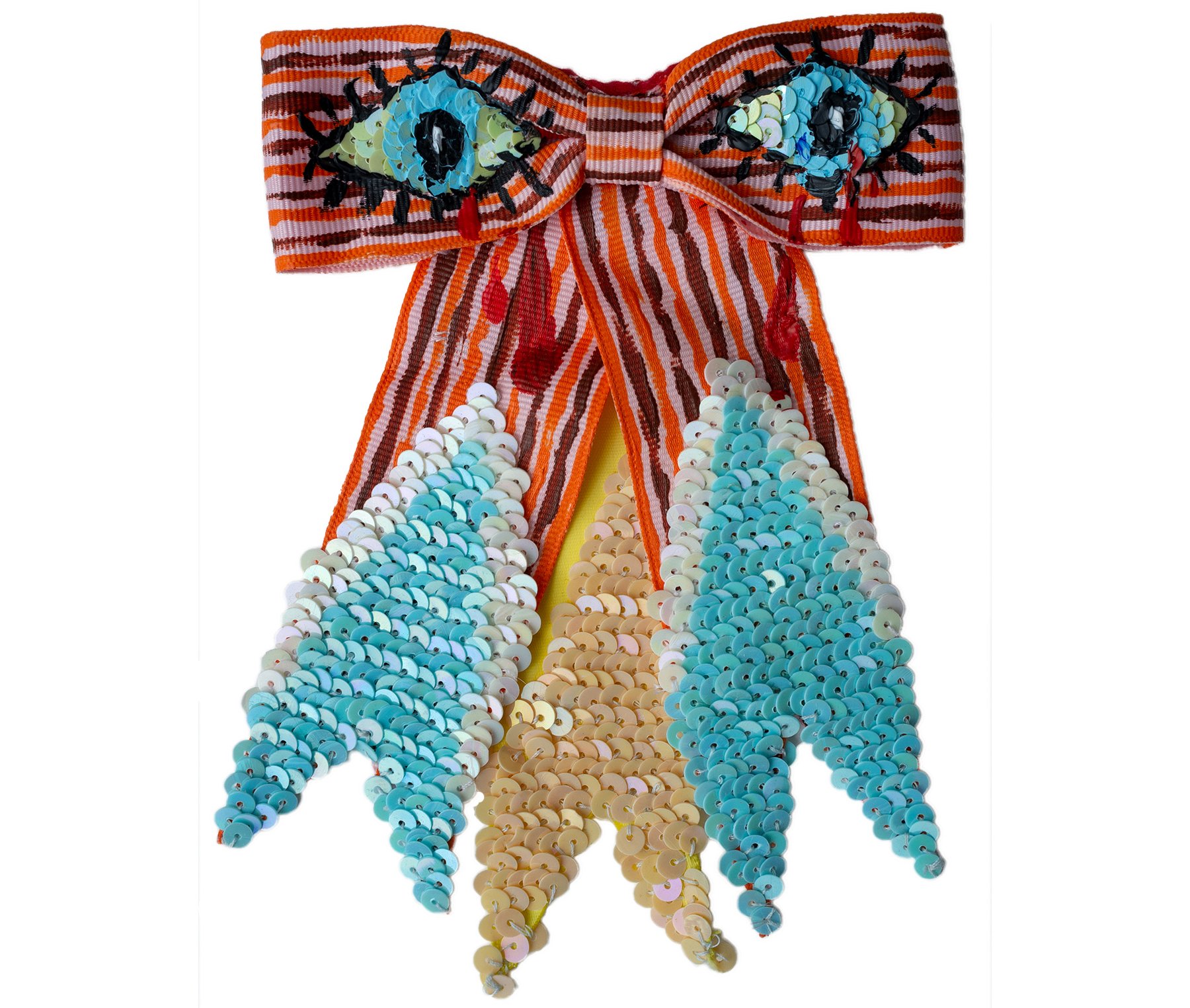 Esther Suzanne Scott / Bow Brooch (Blood Tears)