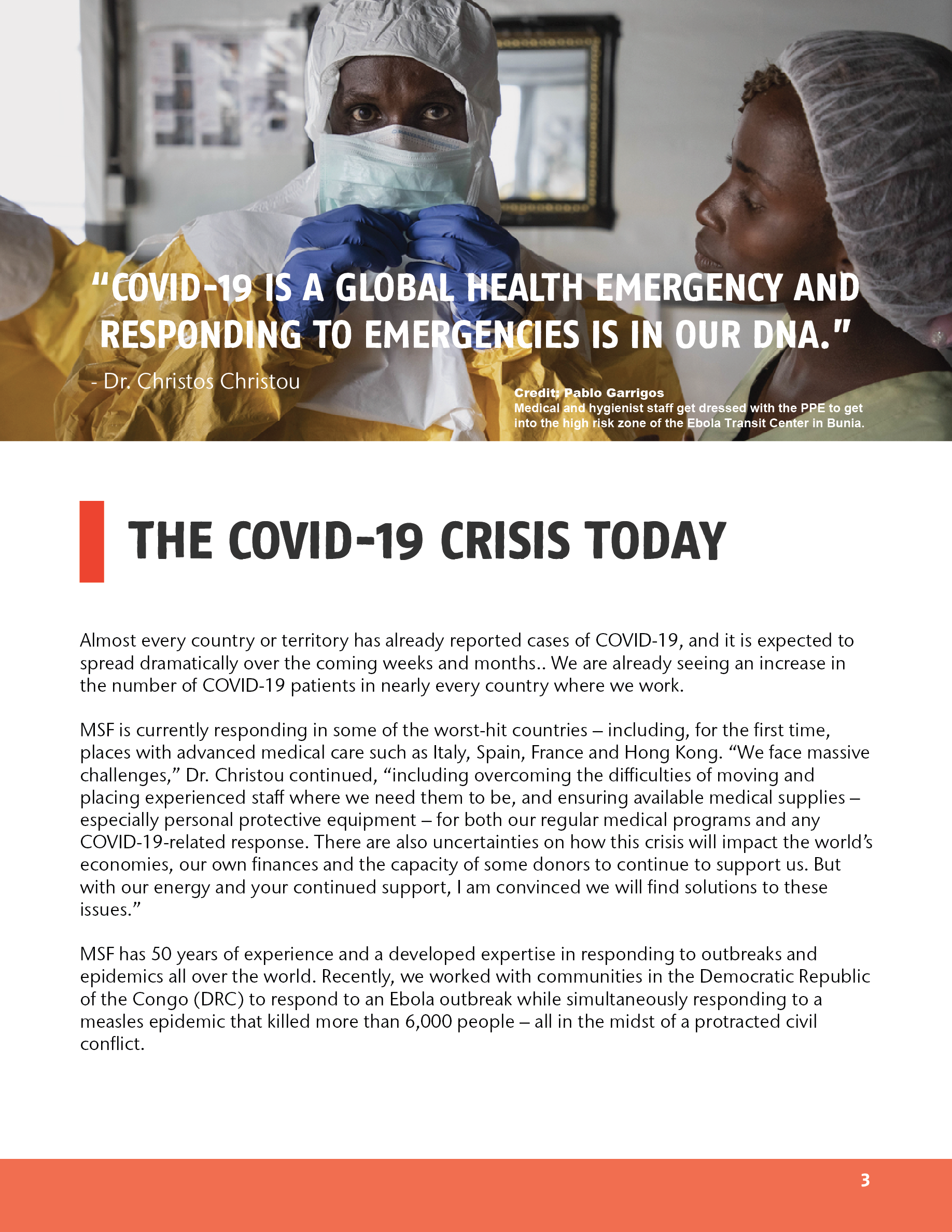 COVID-19 Crisis Today