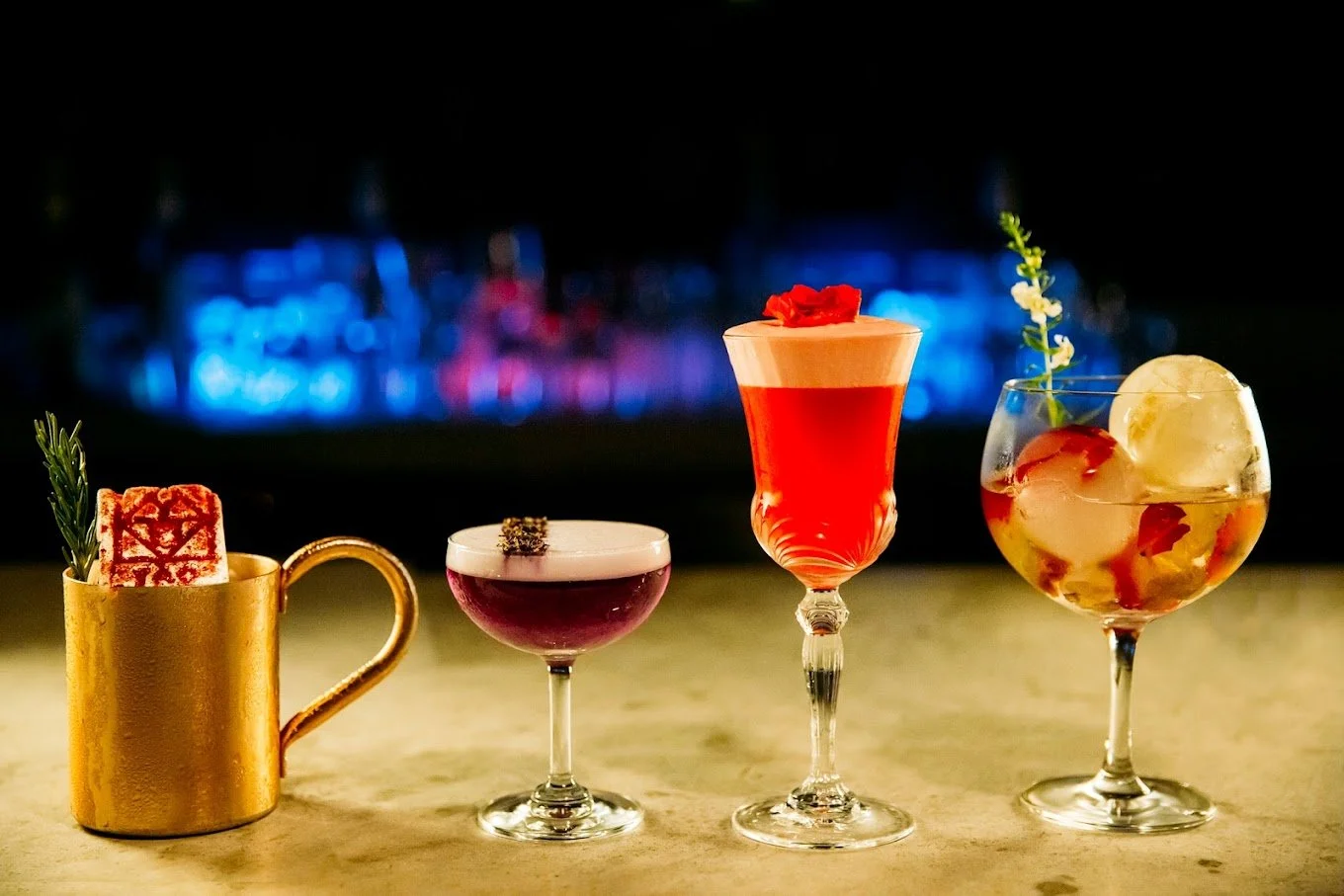 Yào Rooftop Bar cocktails