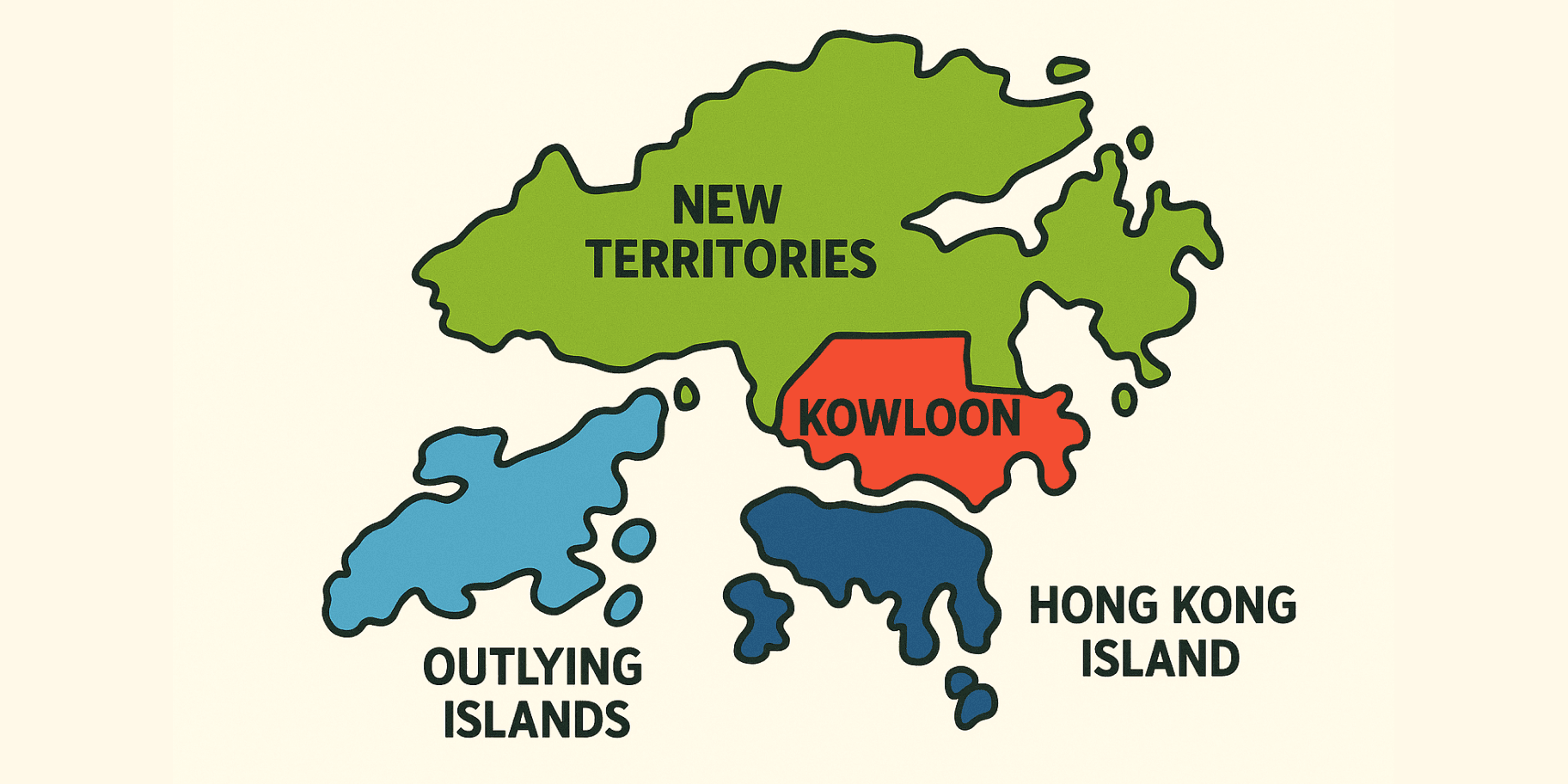 Where to stay in hong kong, The Neighbourhoods of Hong Kong