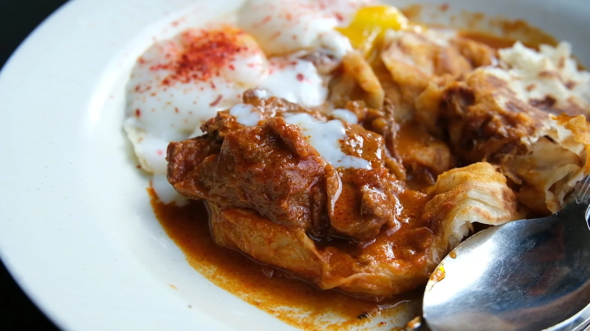 Beef Roti One Utama Roti Bakar Hutton Lane - The Best Local Breakfast Roti in George Town ...