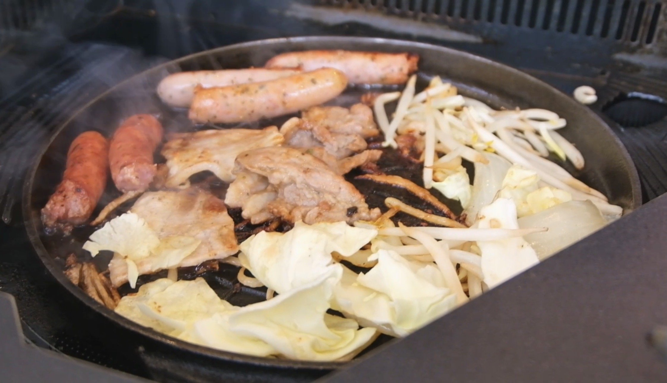 hokkaido food genghis khan bbq jingisukan lamb meat