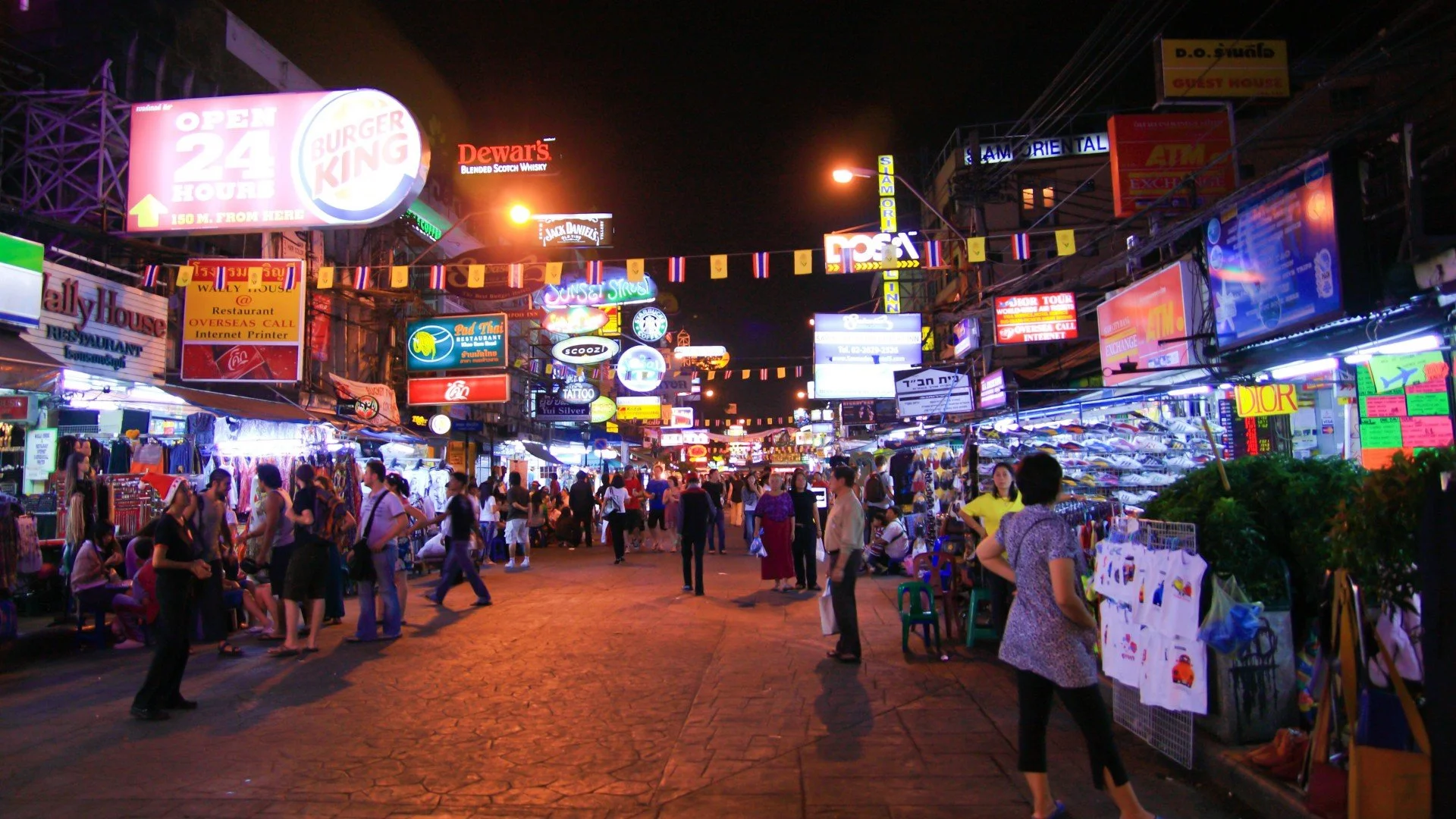 Khao San Road Bangkok nightlife