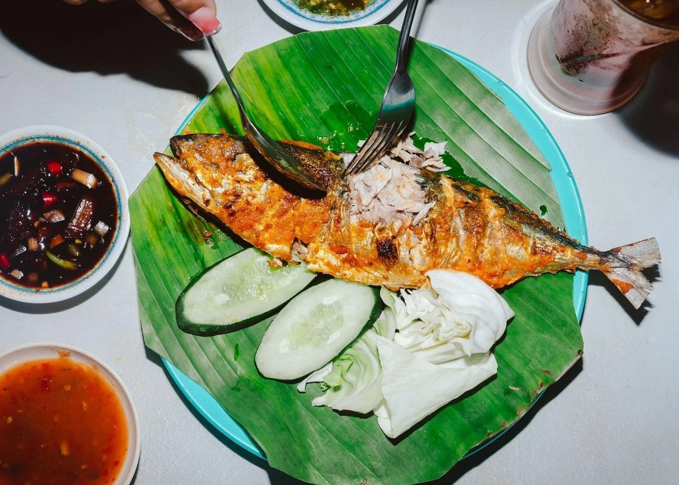 Kuala Lumpur food tour fish seafood