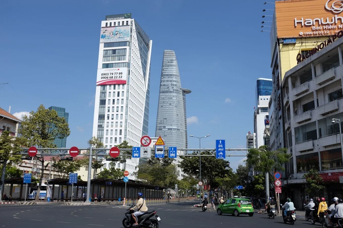 Ho Chi Minh City Vietnamese bitexco financial tower skydeck